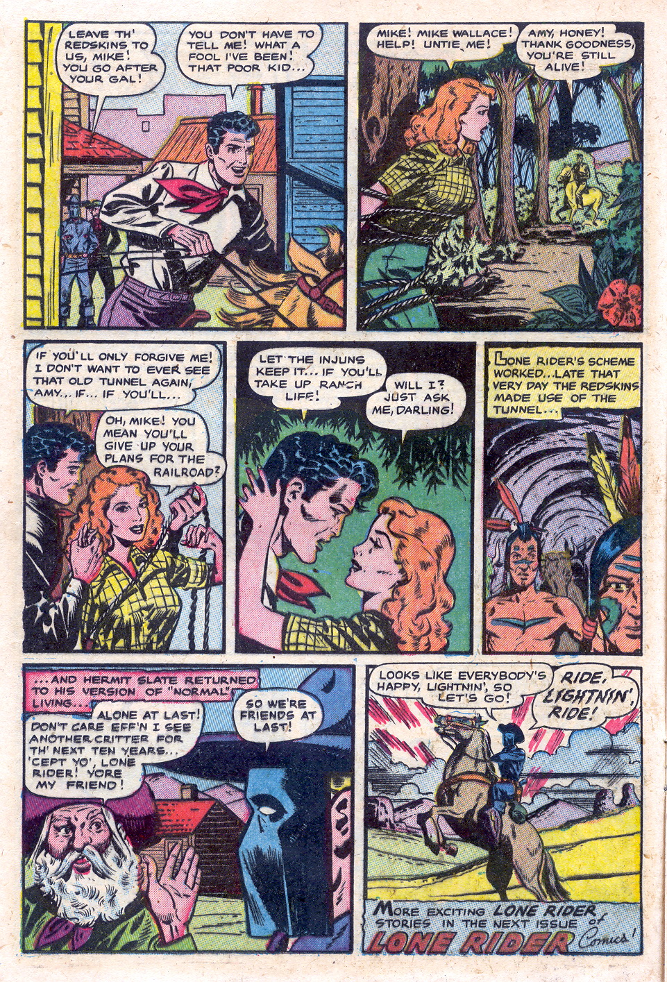 Read online The Lone Rider comic -  Issue #15 - 16