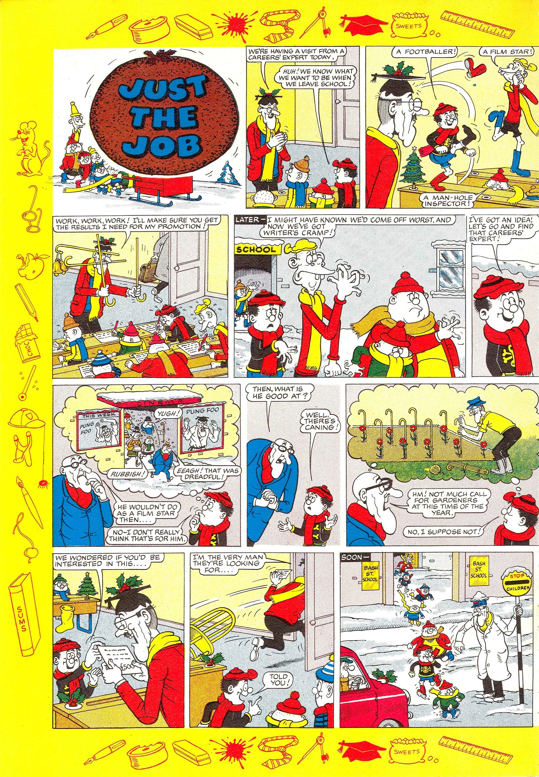 Read online Bash Street Kids comic -  Issue #1986 - 90