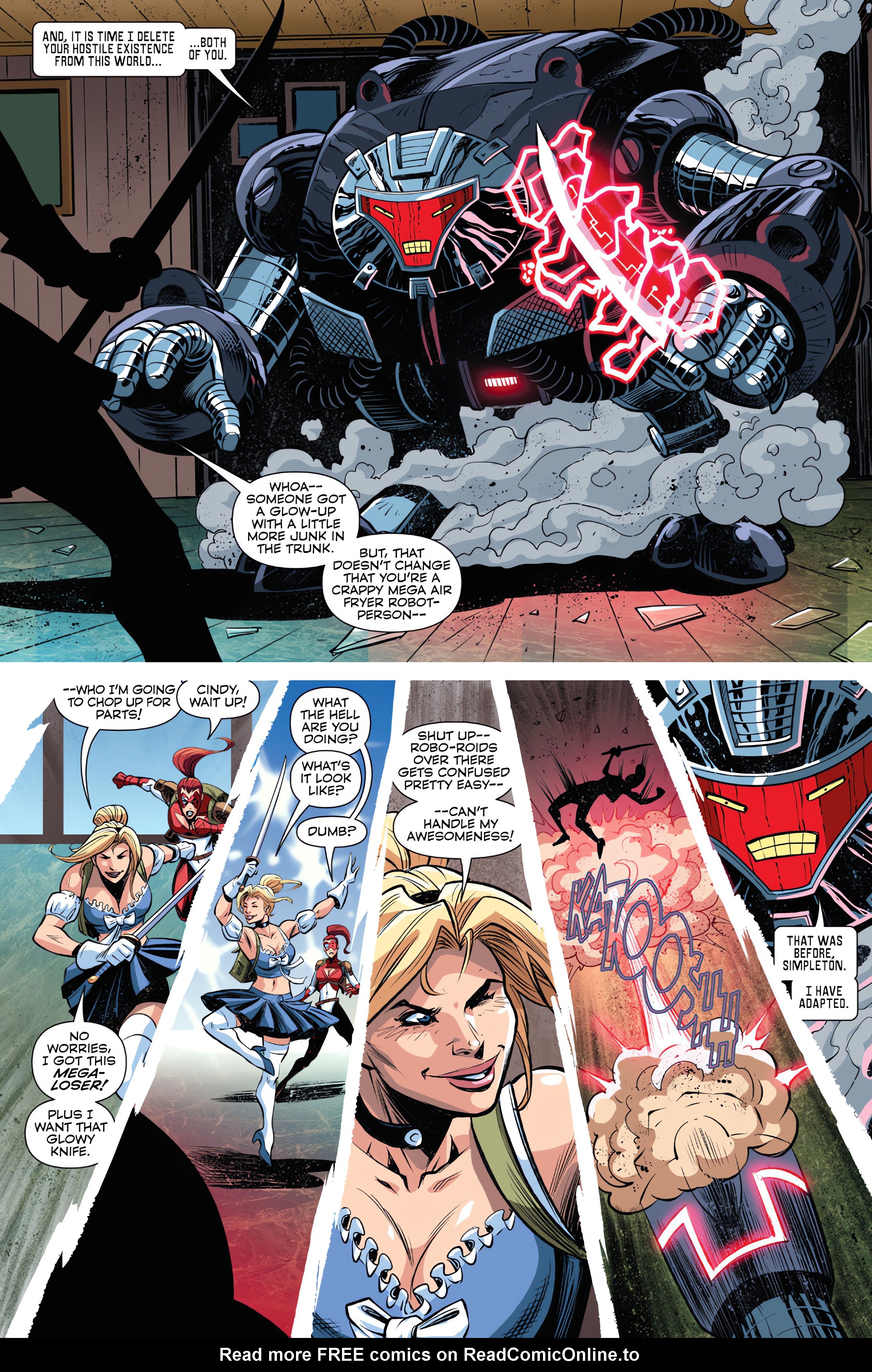 Read online Cinderella vs The Queen of Hearts comic -  Issue #3 - 33