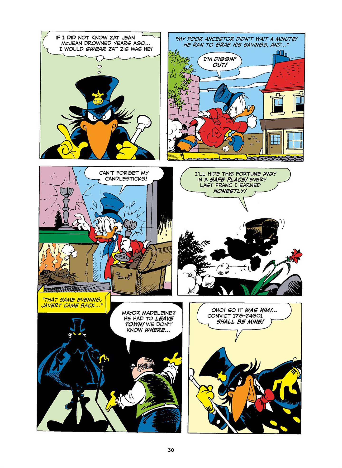 Read online Uncle Scrooge and Donald Duck in Les Misérables and War and Peace comic -  Issue # TPB (Part 1) - 31