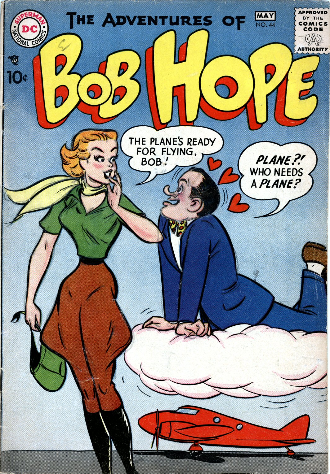 Read online The Adventures of Bob Hope comic -  Issue #44 - 1