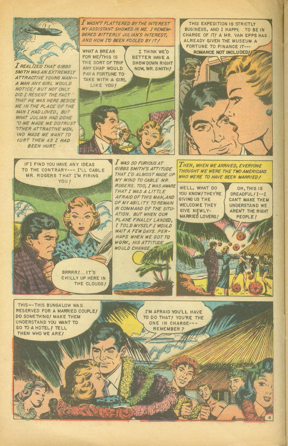 Read online Glamorous Romances comic -  Issue #72 - 6