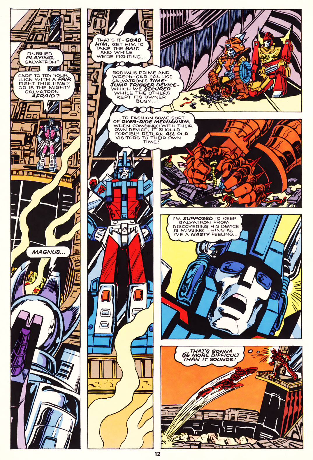 Read online The Transformers (UK) comic -  Issue #119 - 12