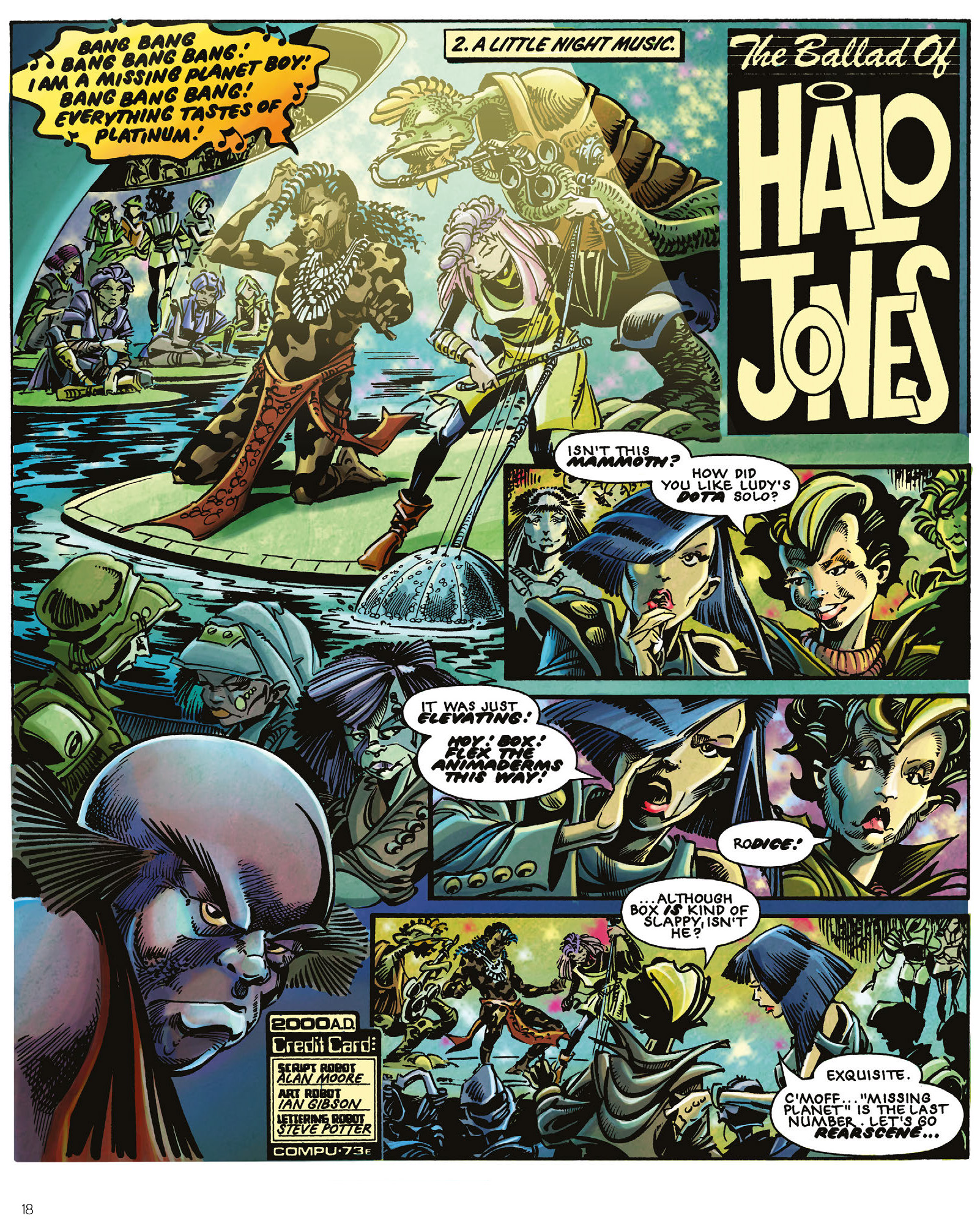 Read online The Ballad of Halo Jones: Full Colour Omnibus Edition comic -  Issue # TPB (Part 1) - 20