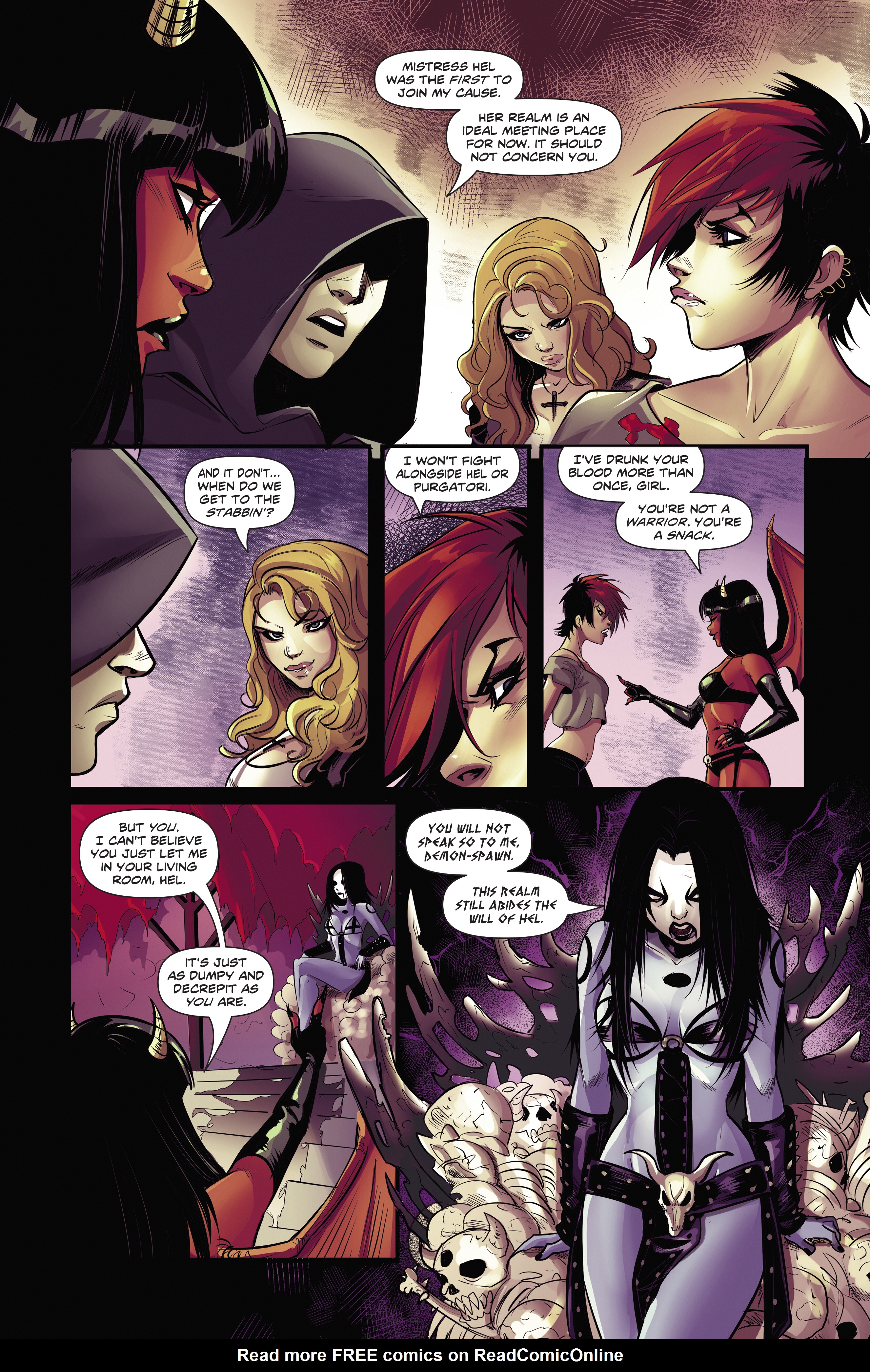 Read online Swords of Sorrow: Chaos! Prequel comic -  Issue # Full - 19