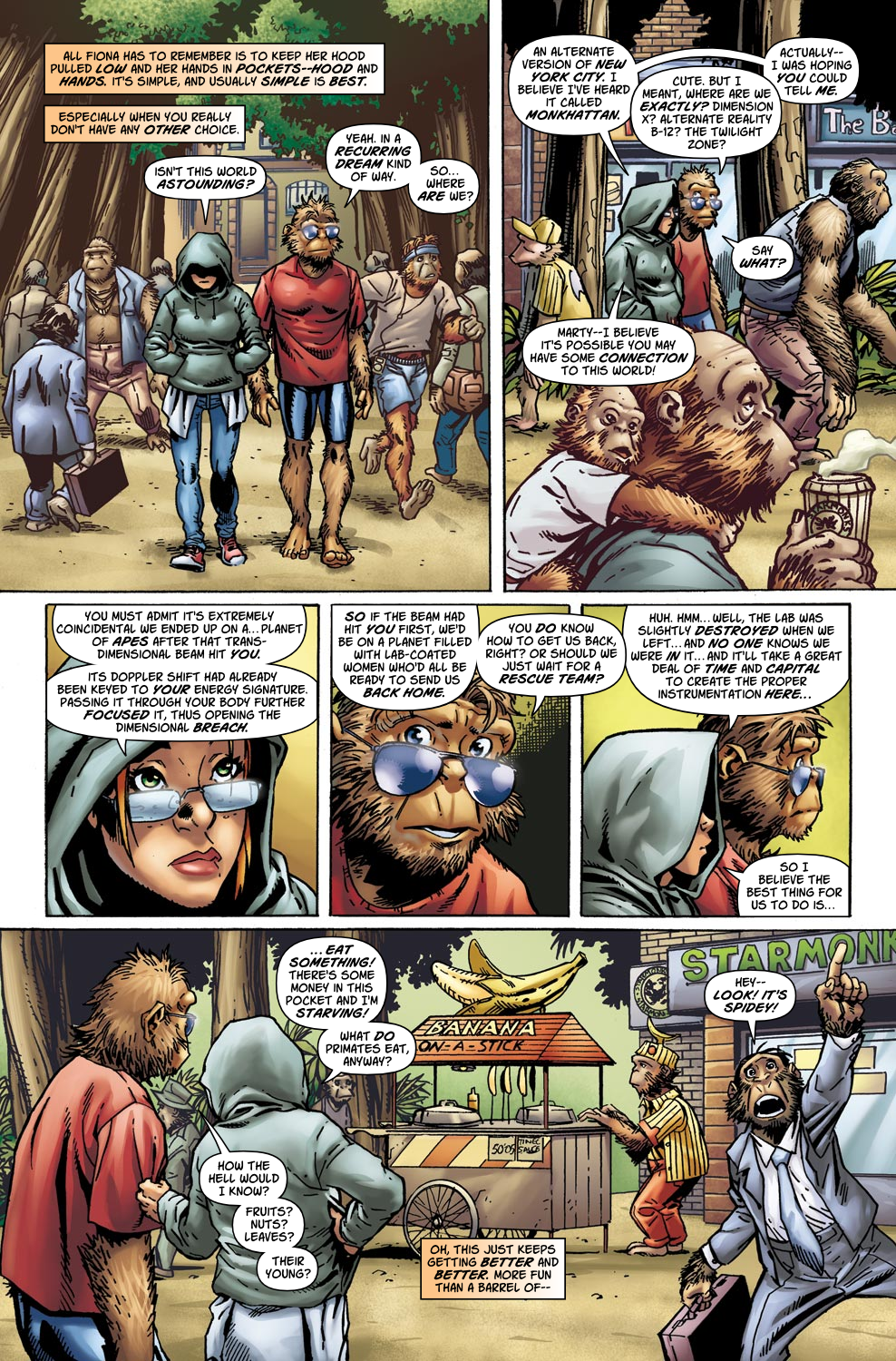 Read online Marvel Apes comic -  Issue #1 - 12