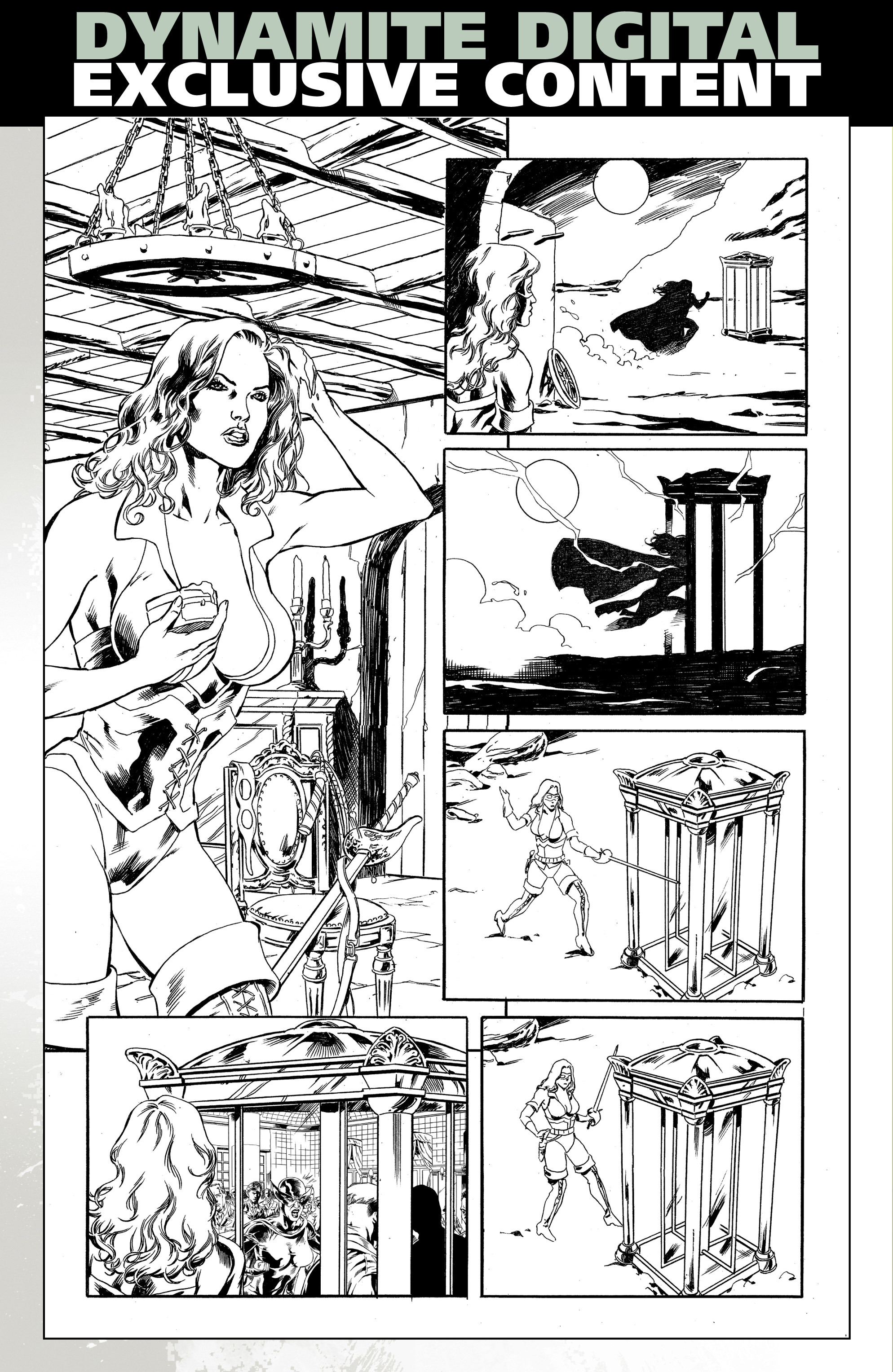 Read online Swords of Sorrow, Miss Fury & Lady Rawhide comic -  Issue # Full - 26