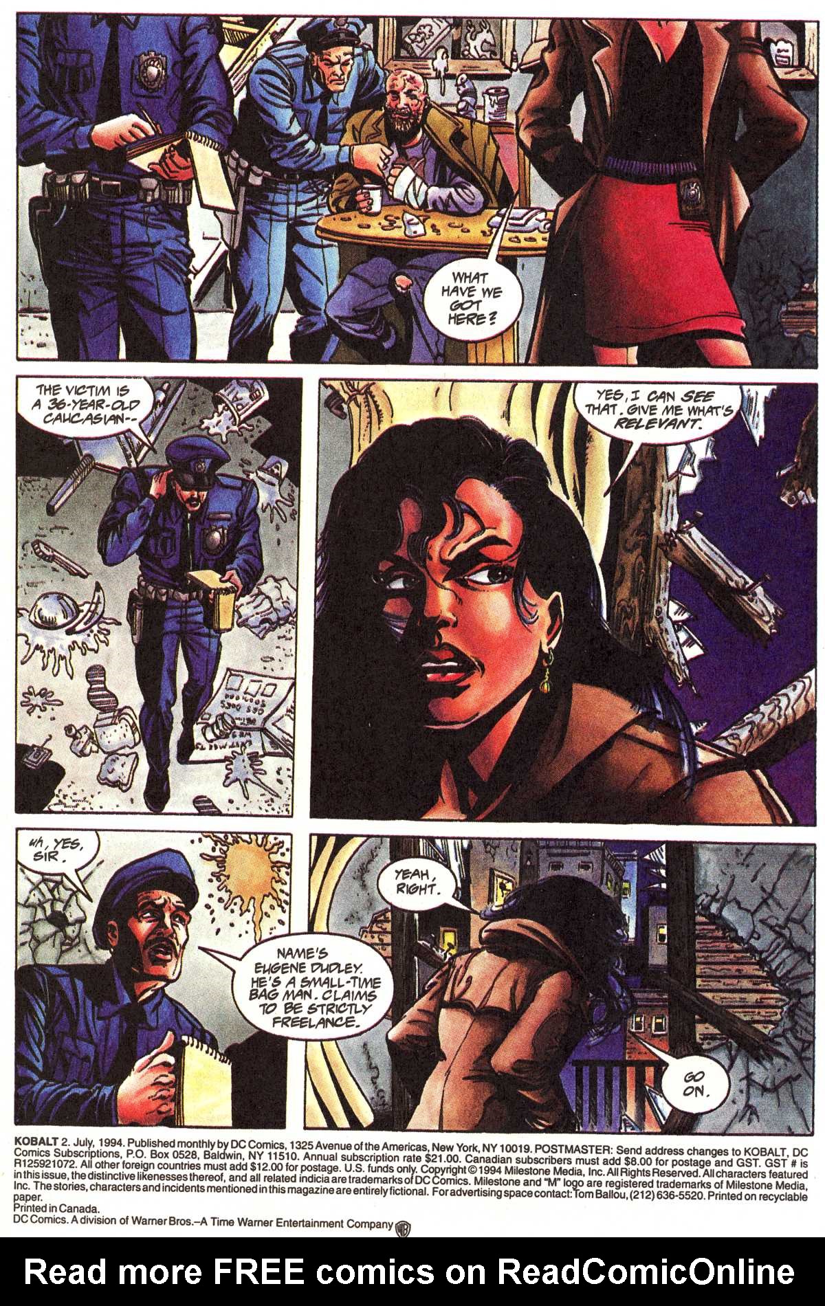 Read online Kobalt comic -  Issue #2 - 2
