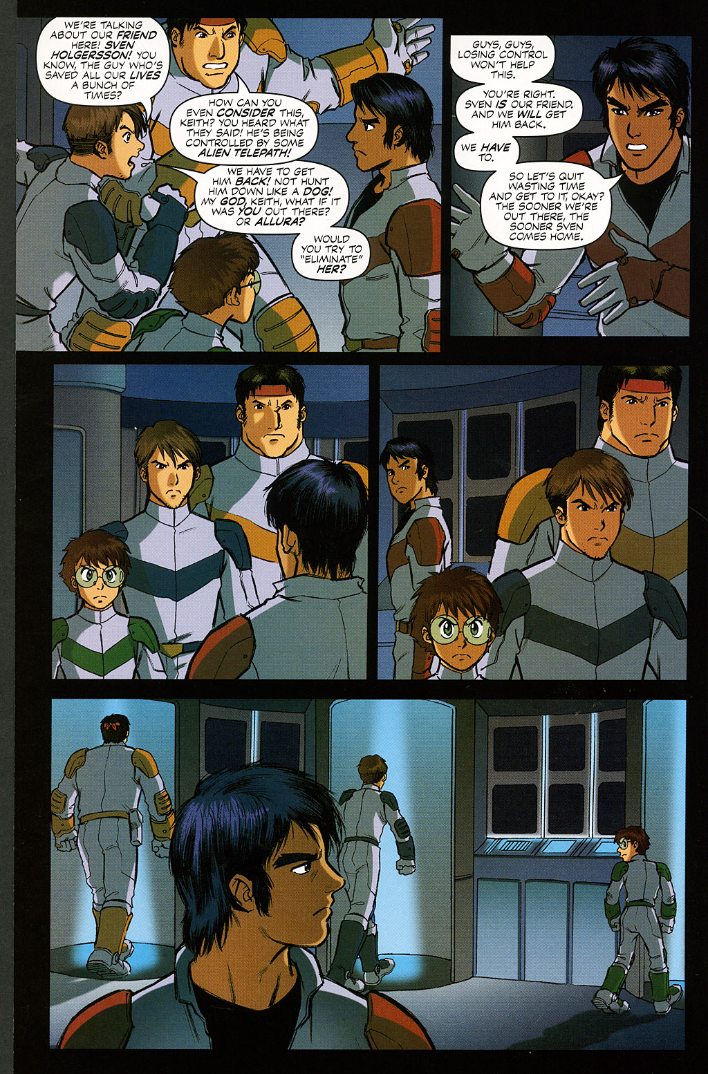 Read online Voltron: Defender of the Universe comic -  Issue #7 - 8