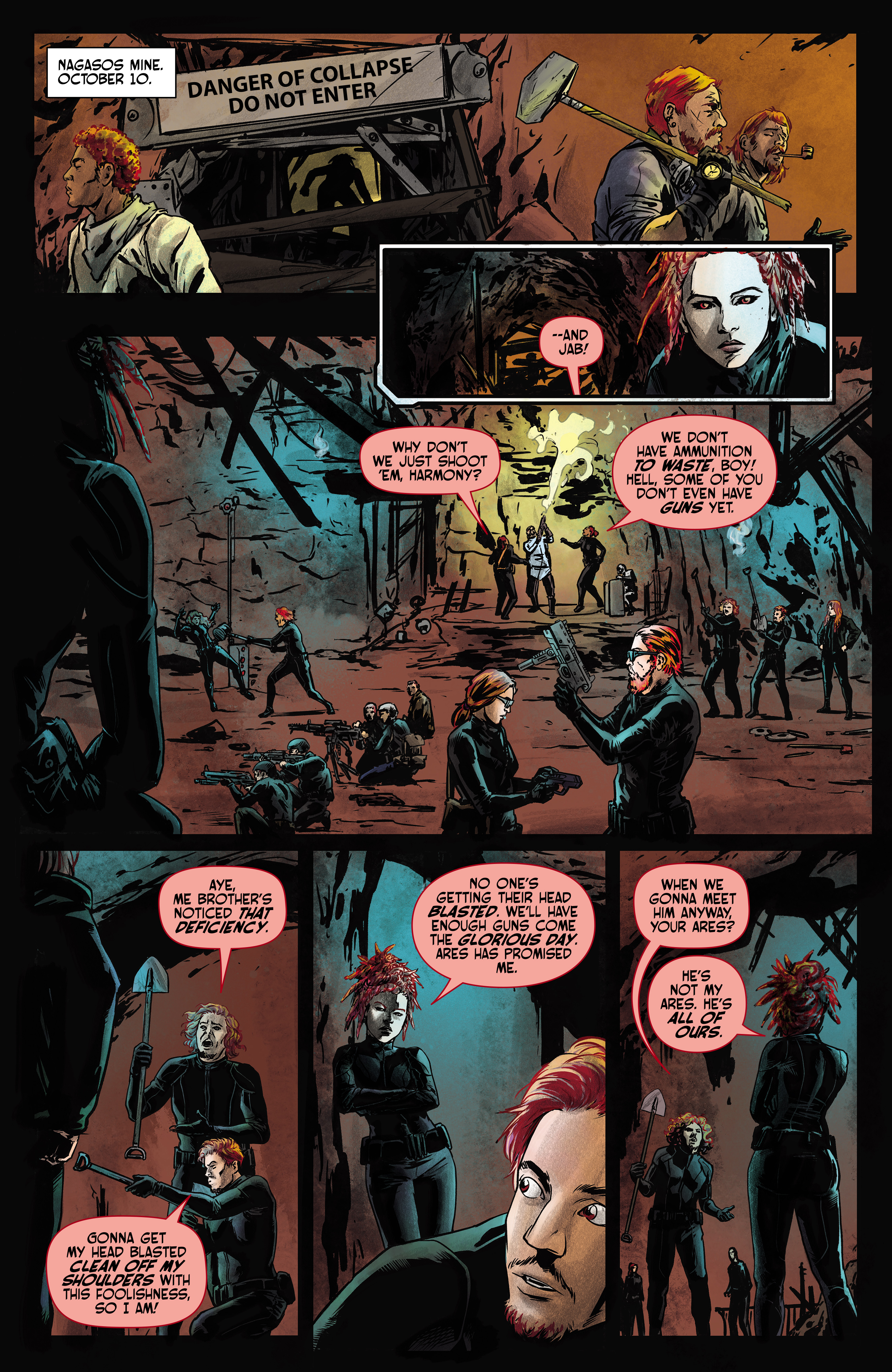 Read online Pierce Brown's Red Rising: Sons of Ares: Forbidden Song comic -  Issue # TPB - 63