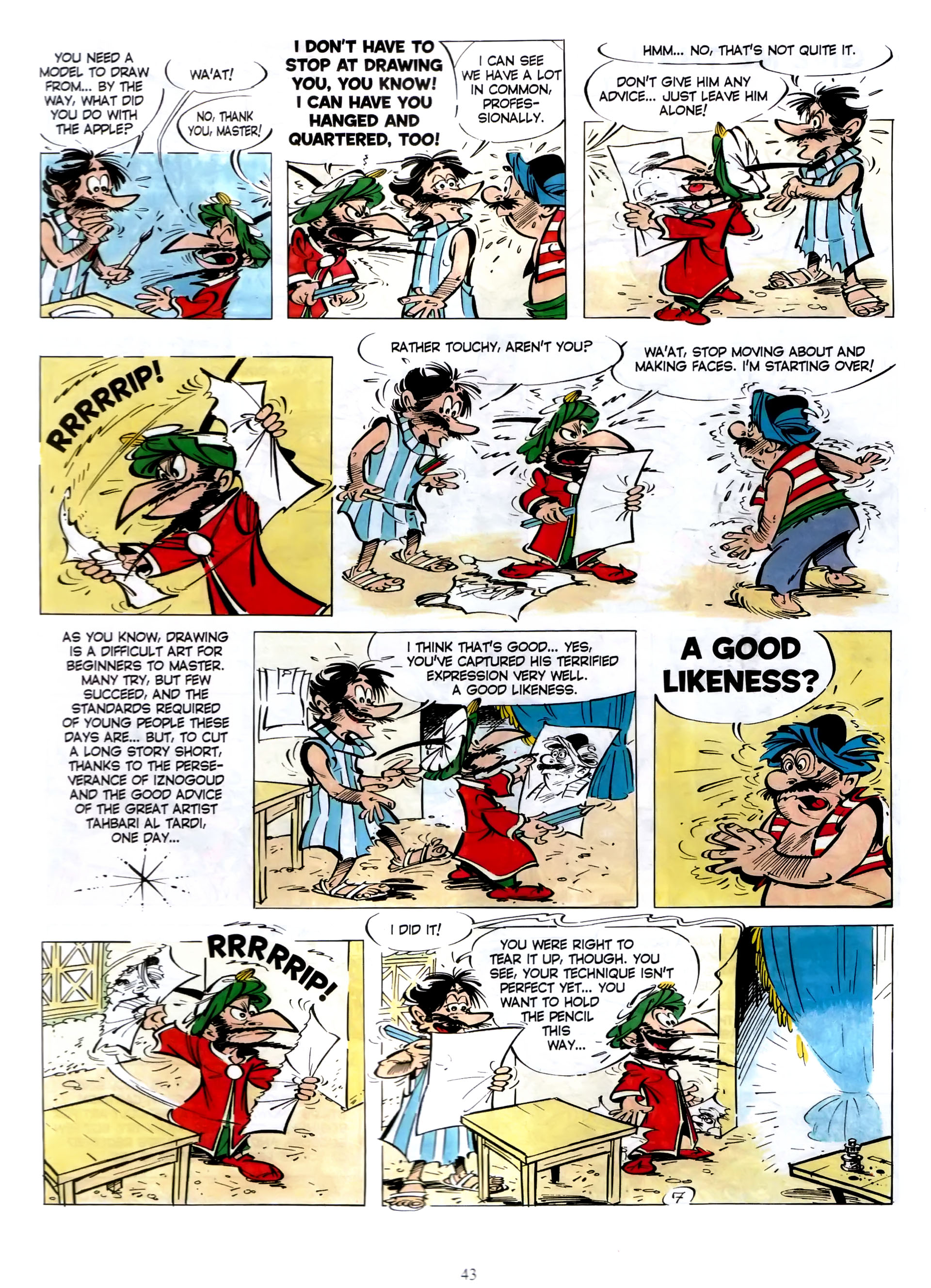 Read online Iznogoud comic -  Issue #8 - 41