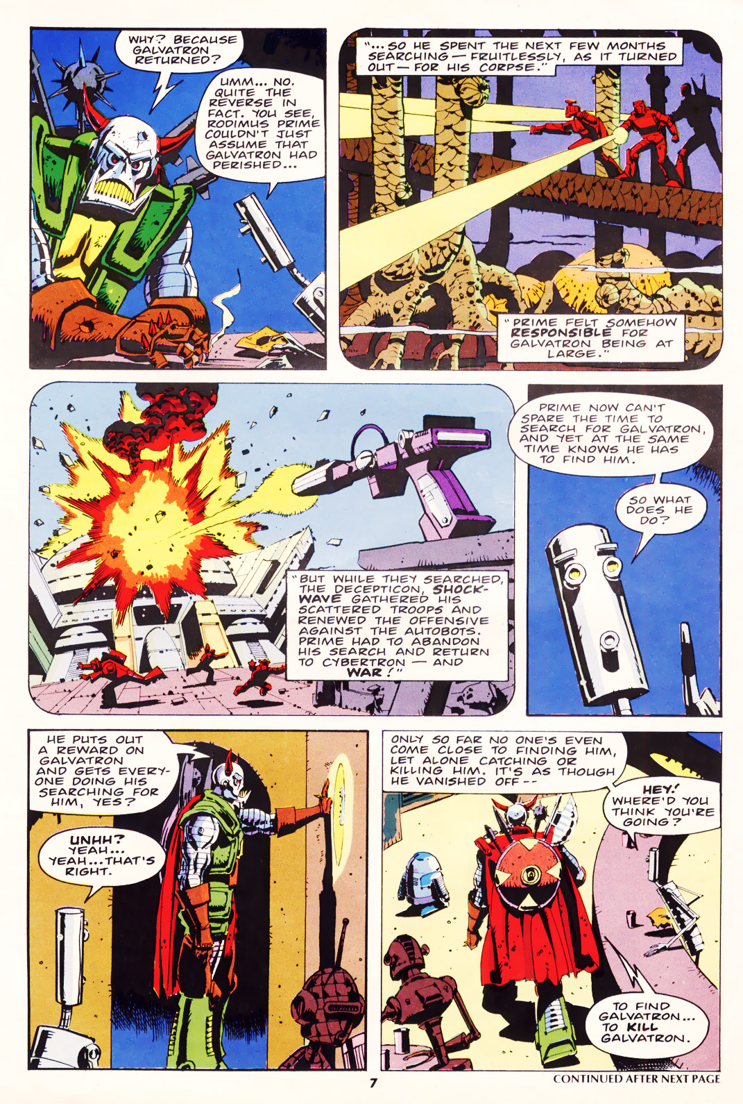 Read online The Transformers (UK) comic -  Issue #221 - 5