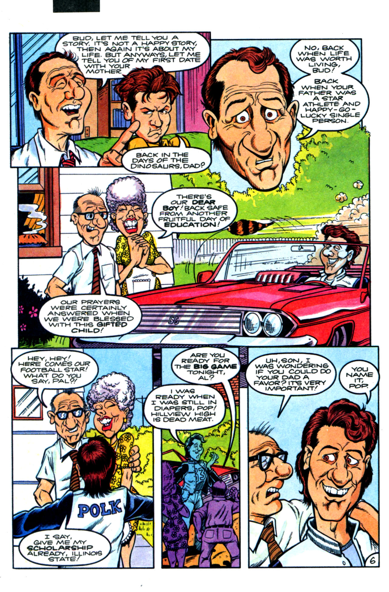 Read online Married... with Children: Flashback comic -  Issue #1 - 8