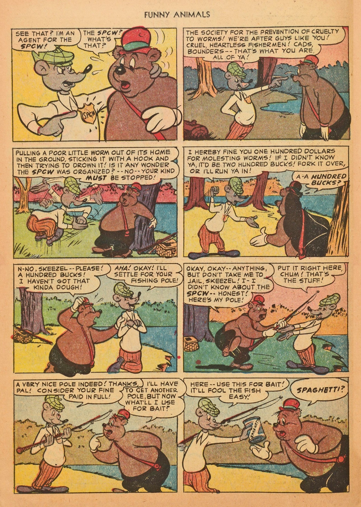 Read online Fawcett's Funny Animals comic -  Issue #79 - 14