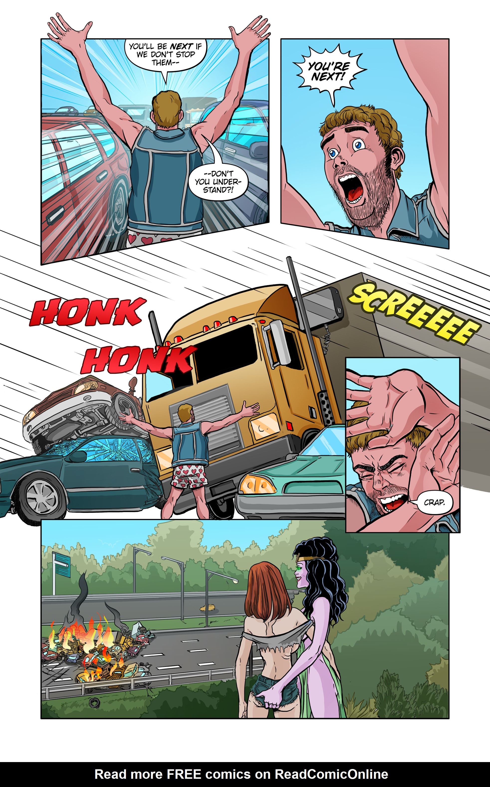 Read online Lesbian Zombies from Outer Space comic -  Issue #6 - 13