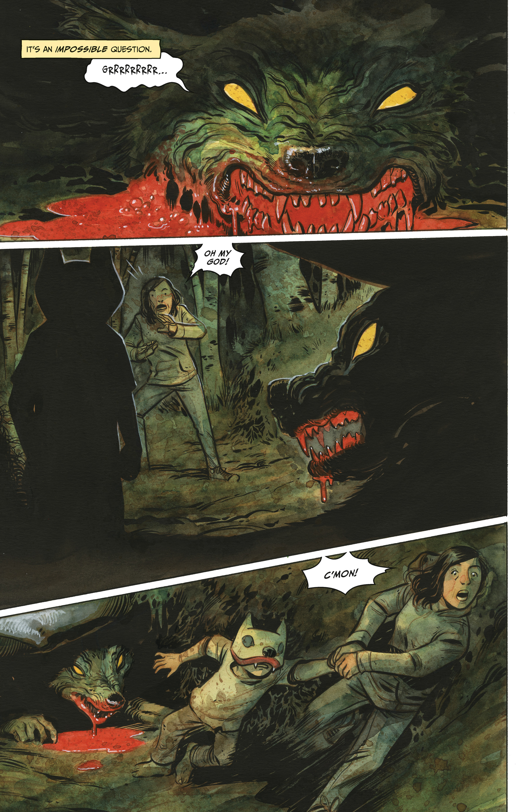 Read online The Lonesome Hunters: The Wolf Child comic -  Issue #2 - 5