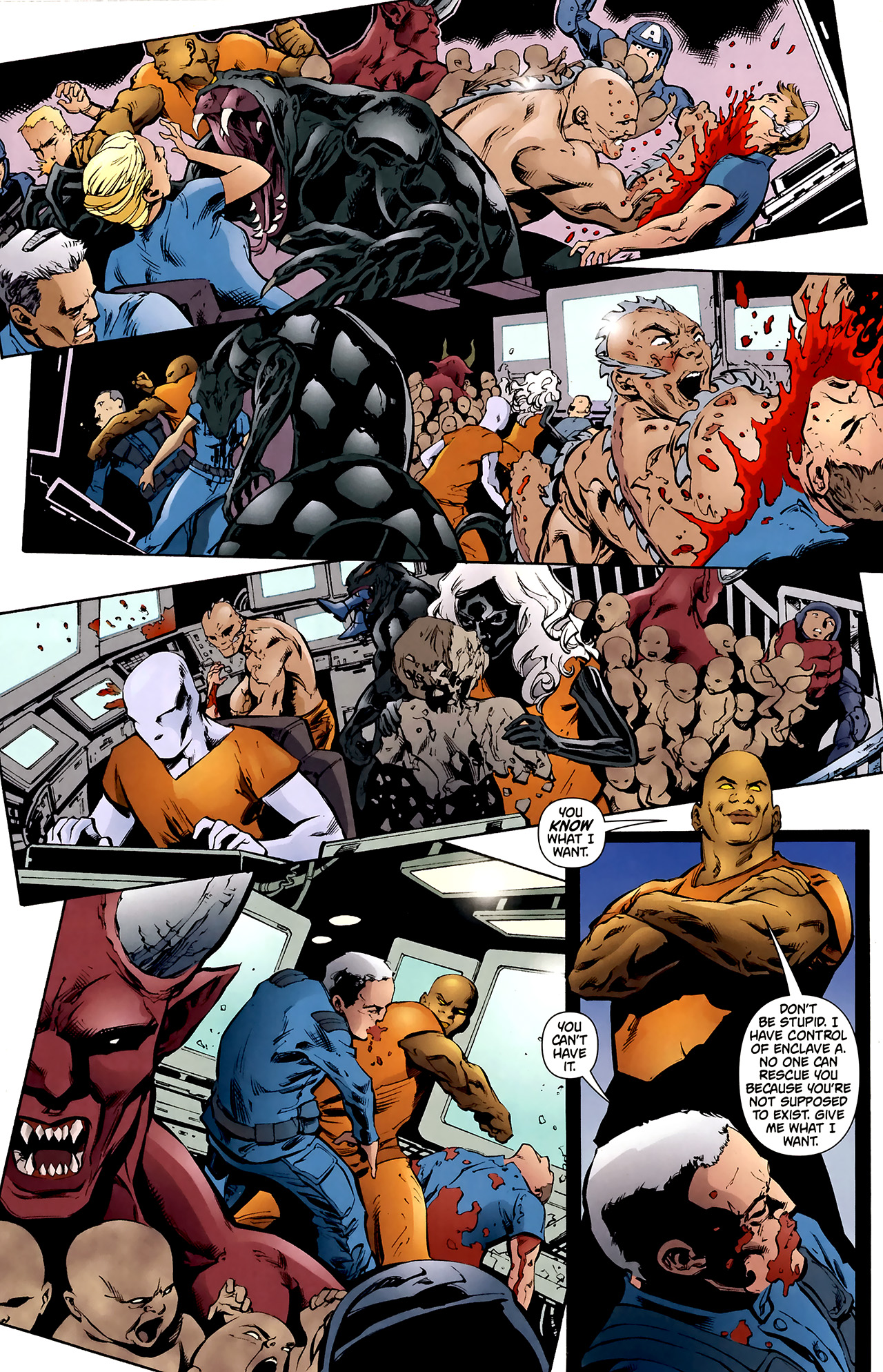 Read online Freedom Fighters (2010) comic -  Issue #5 - 9