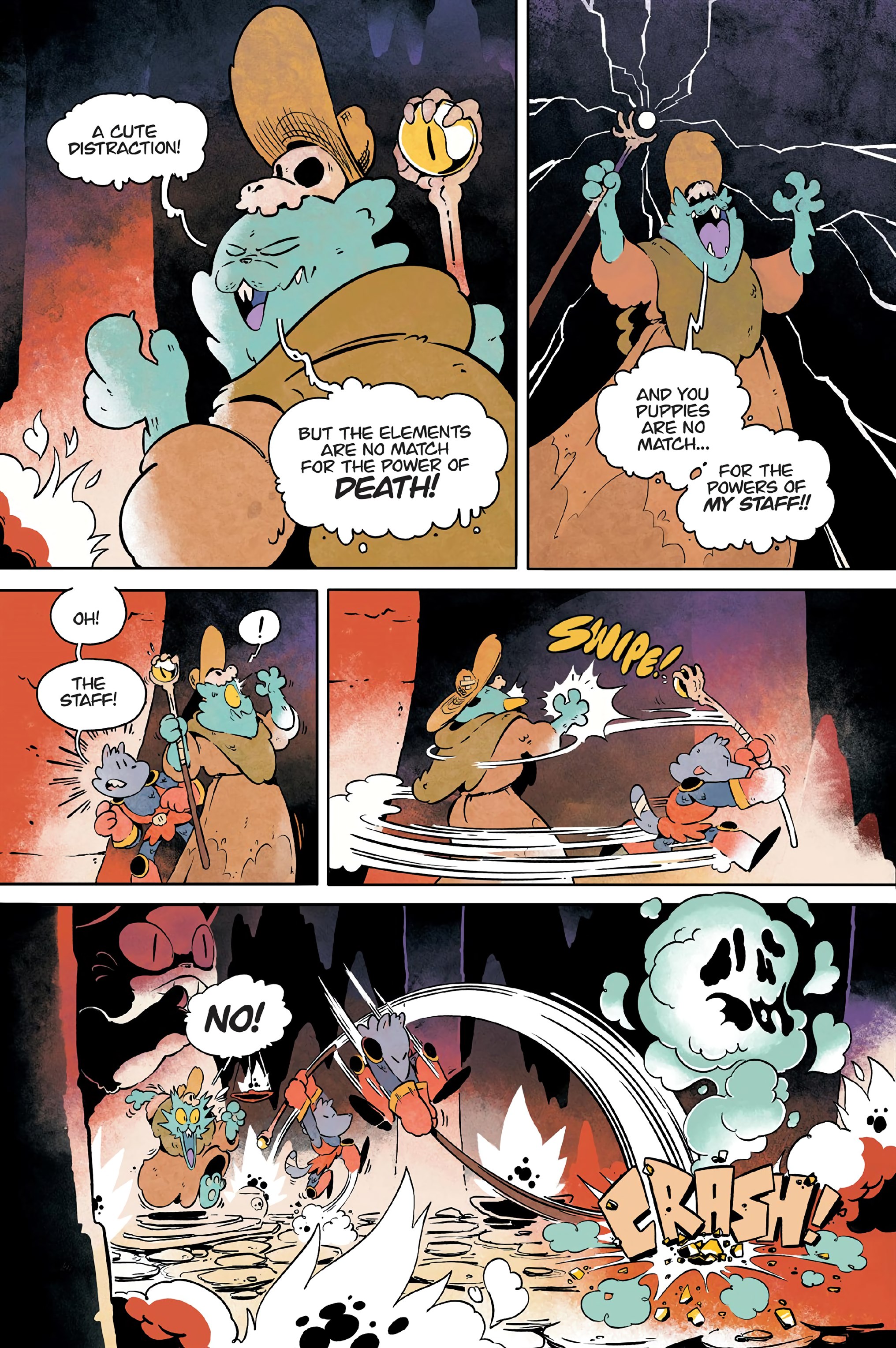 Read online Puppy Knight: Den of Deception comic -  Issue # Full - 36
