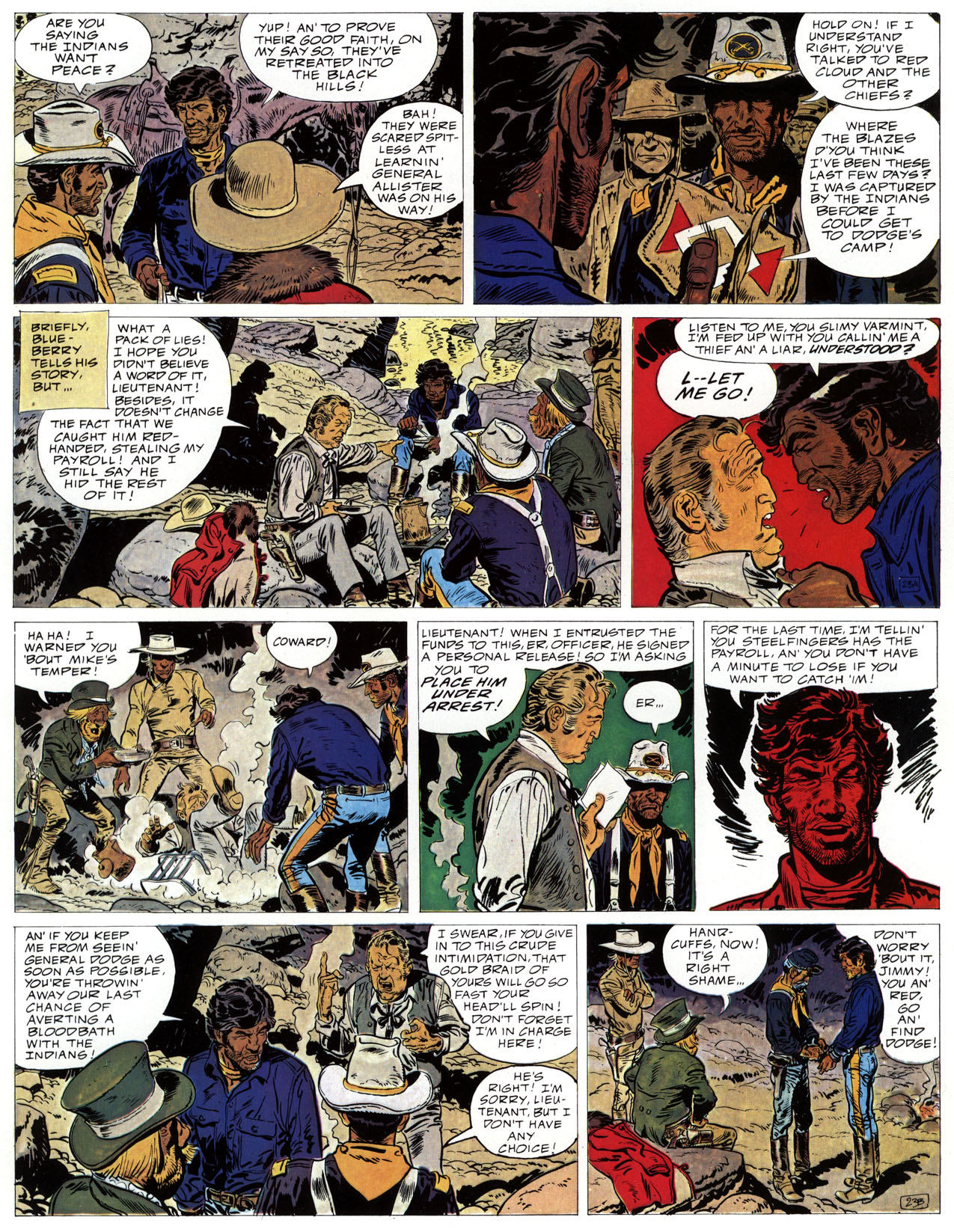 Read online Epic Graphic Novel: Lieutenant Blueberry comic -  Issue #3 - 27