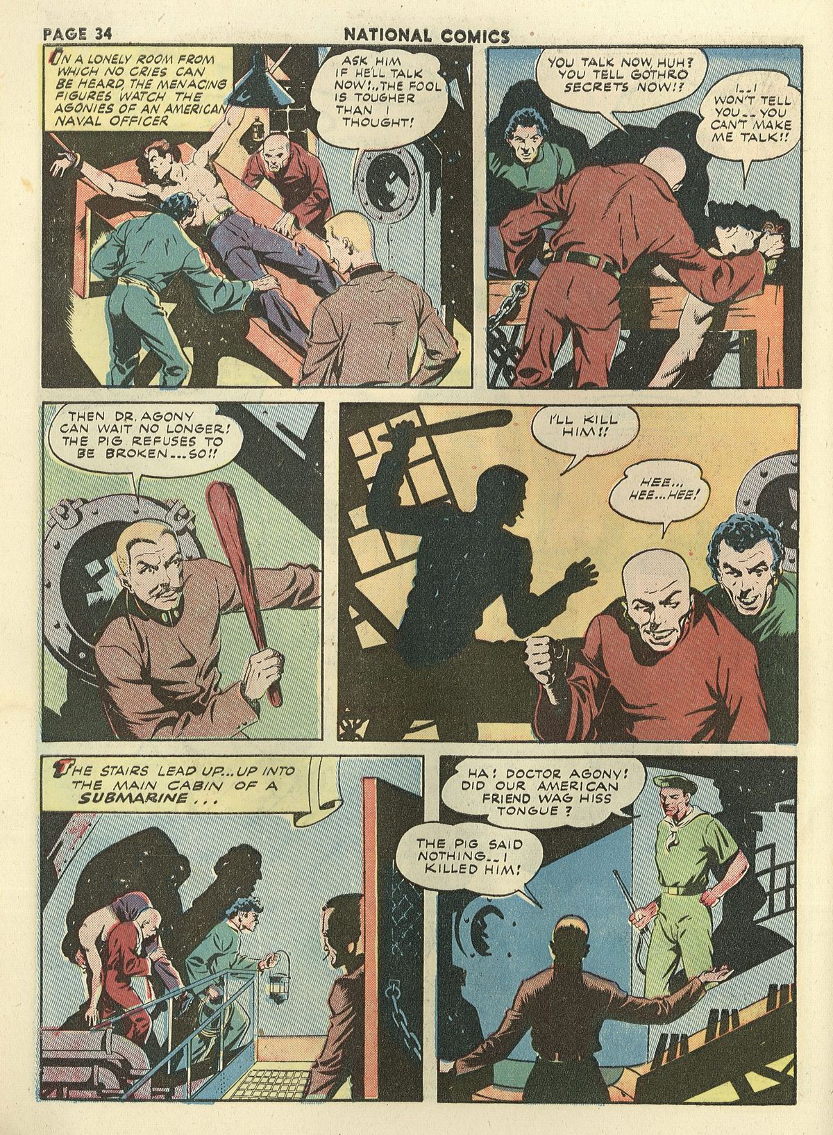 Read online National Comics comic -  Issue #28 - 36