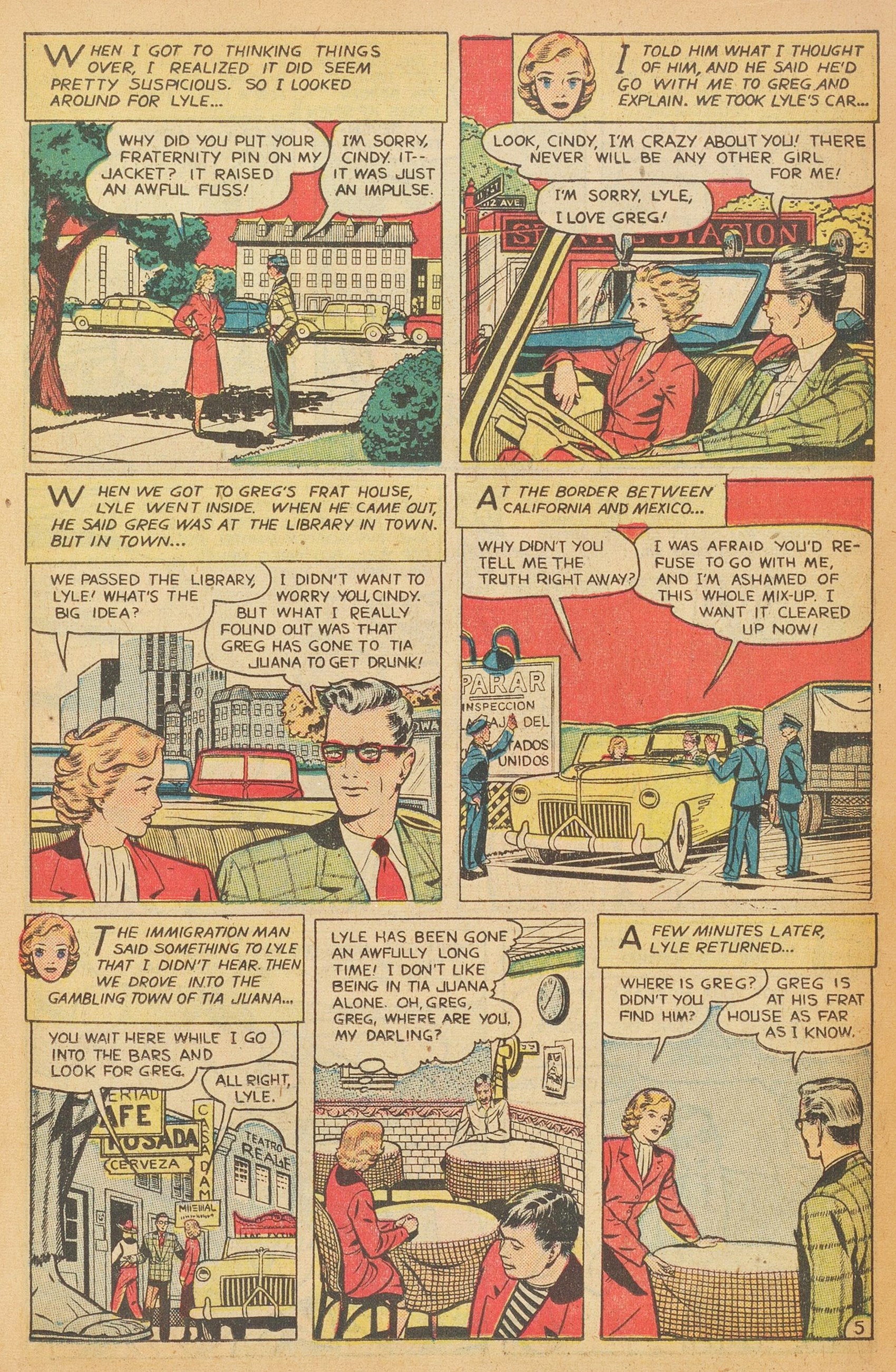 Read online Glamorous Romances comic -  Issue #45 - 15