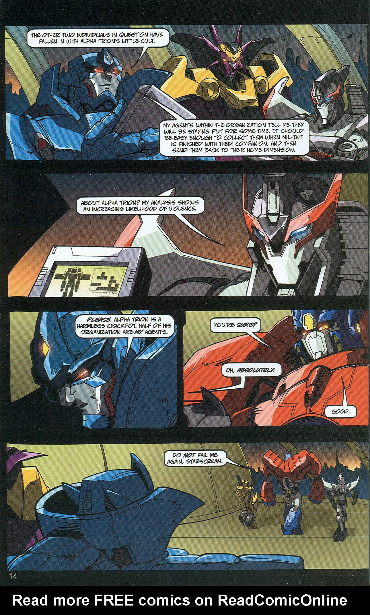 Read online Transformers: Collectors' Club comic -  Issue #22 - 14