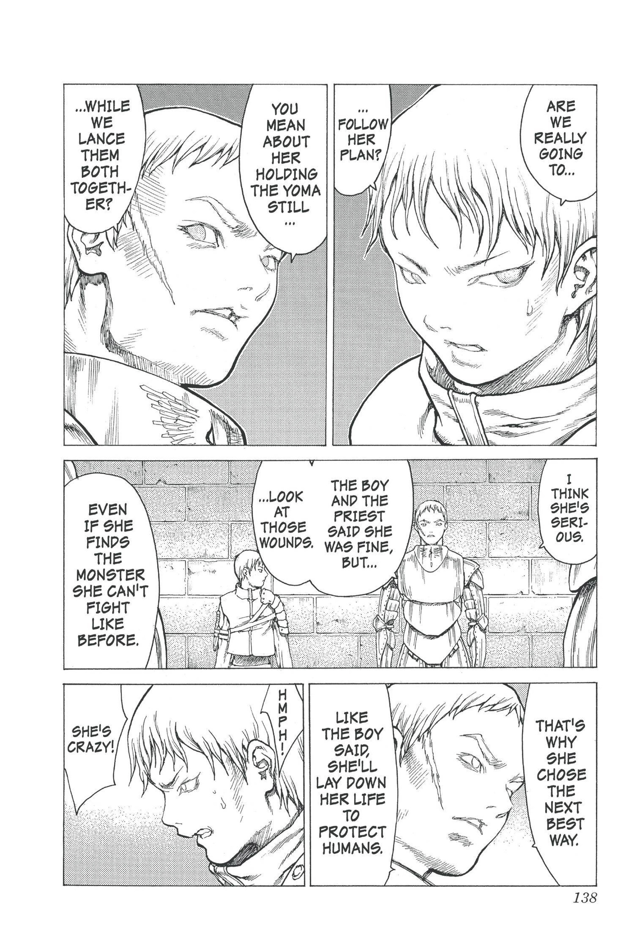 Read online Claymore comic -  Issue #2 - 132