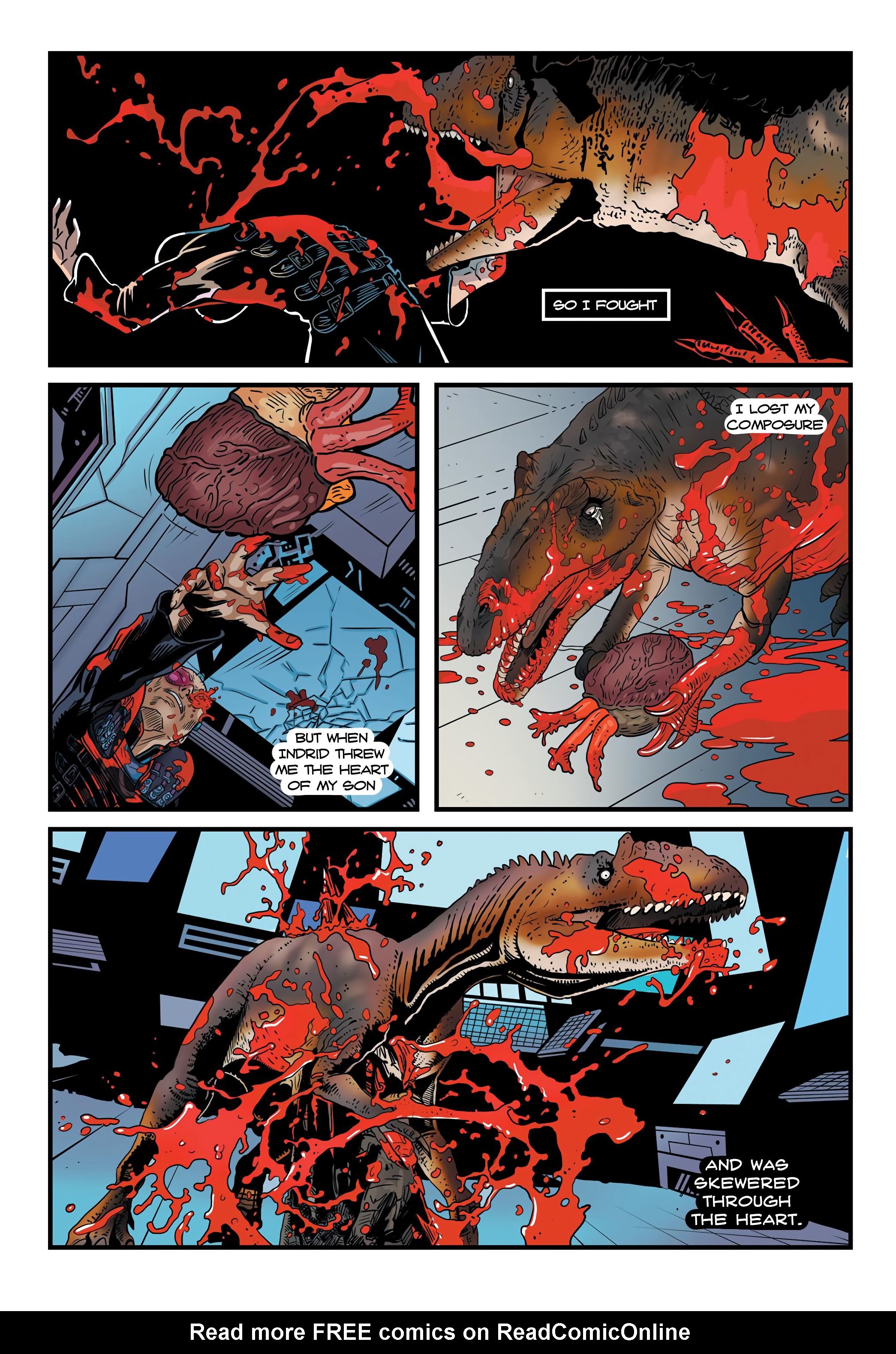 Read online Dinosaur Warrior comic -  Issue # TPB - 108