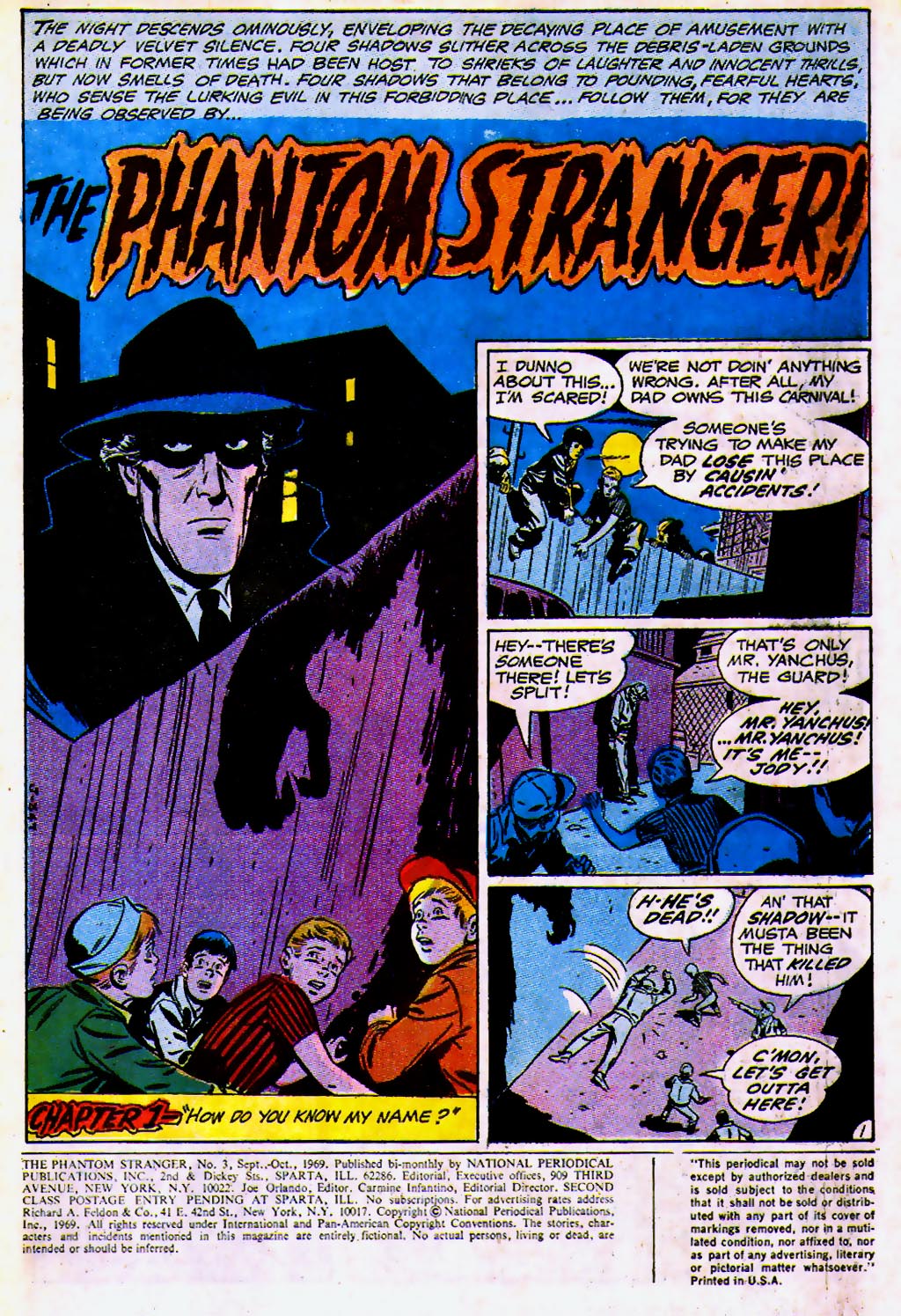 Read online The Phantom Stranger (1969) comic -  Issue #3 - 3