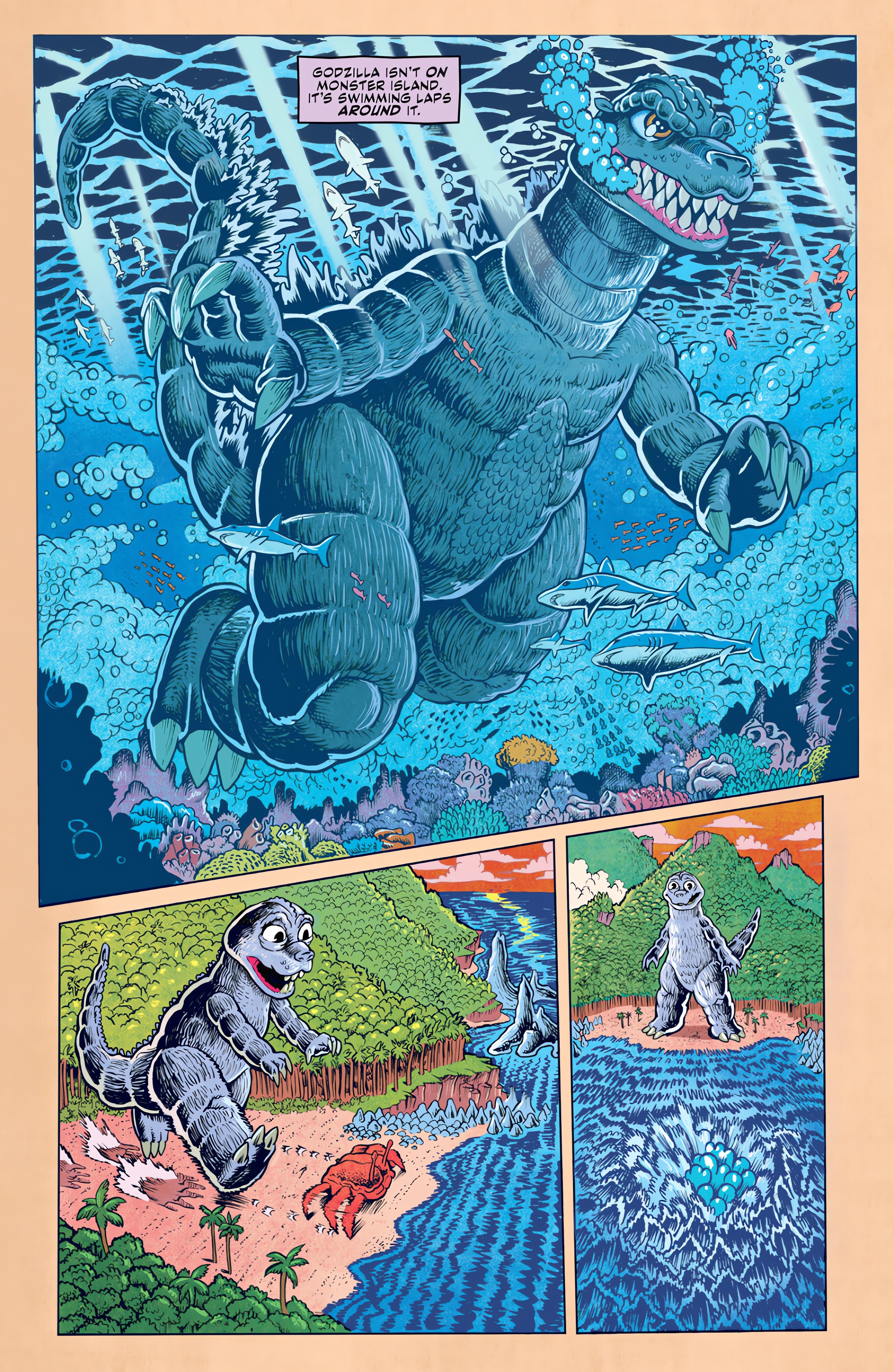 Read online Godzilla: War for Humanity comic -  Issue #1 - 18