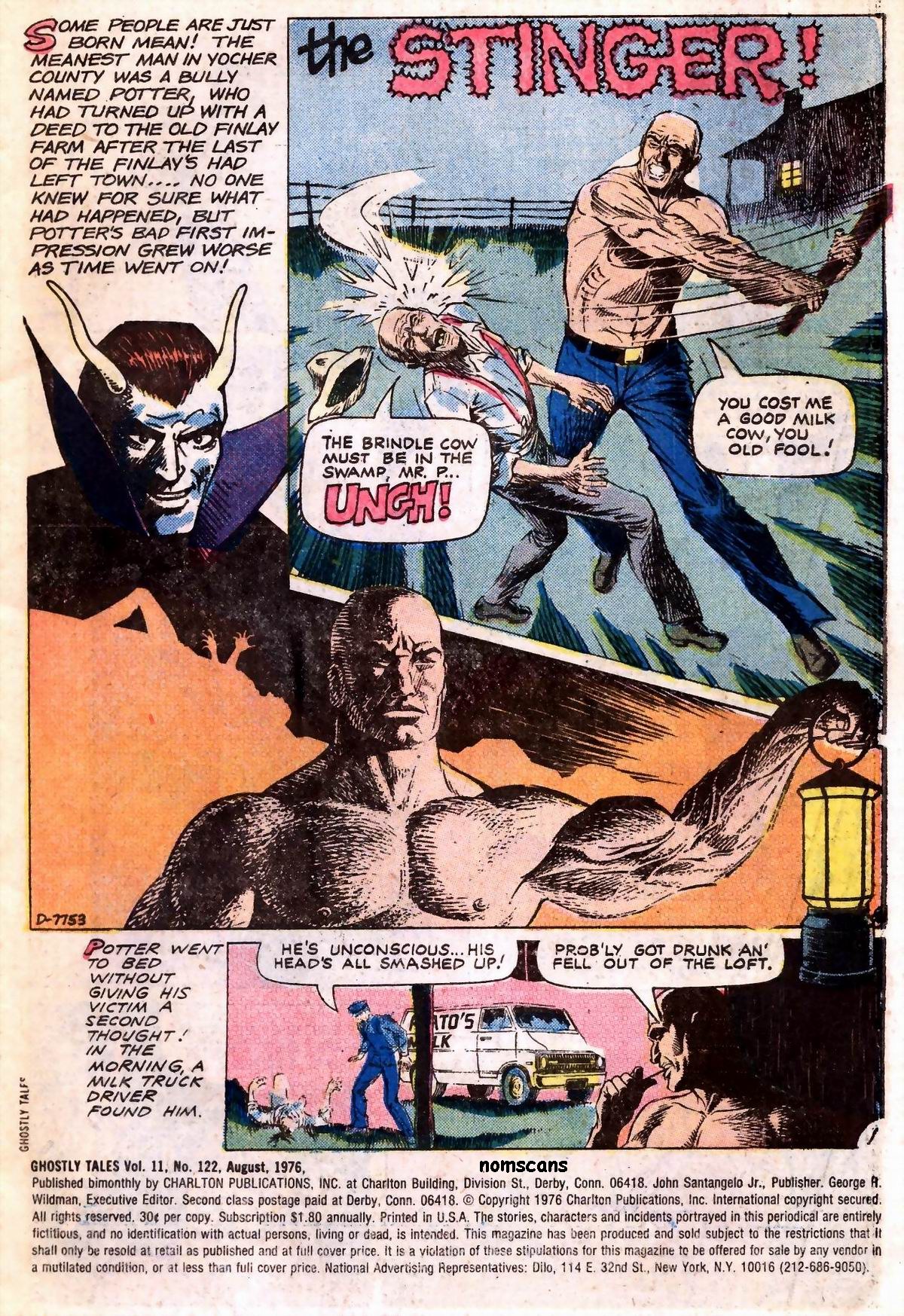 Read online Ghostly Tales comic -  Issue #122 - 2