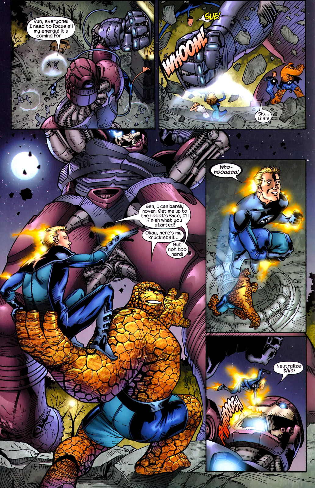 Read online Marvel Adventures Fantastic Four comic -  Issue #4 - 7