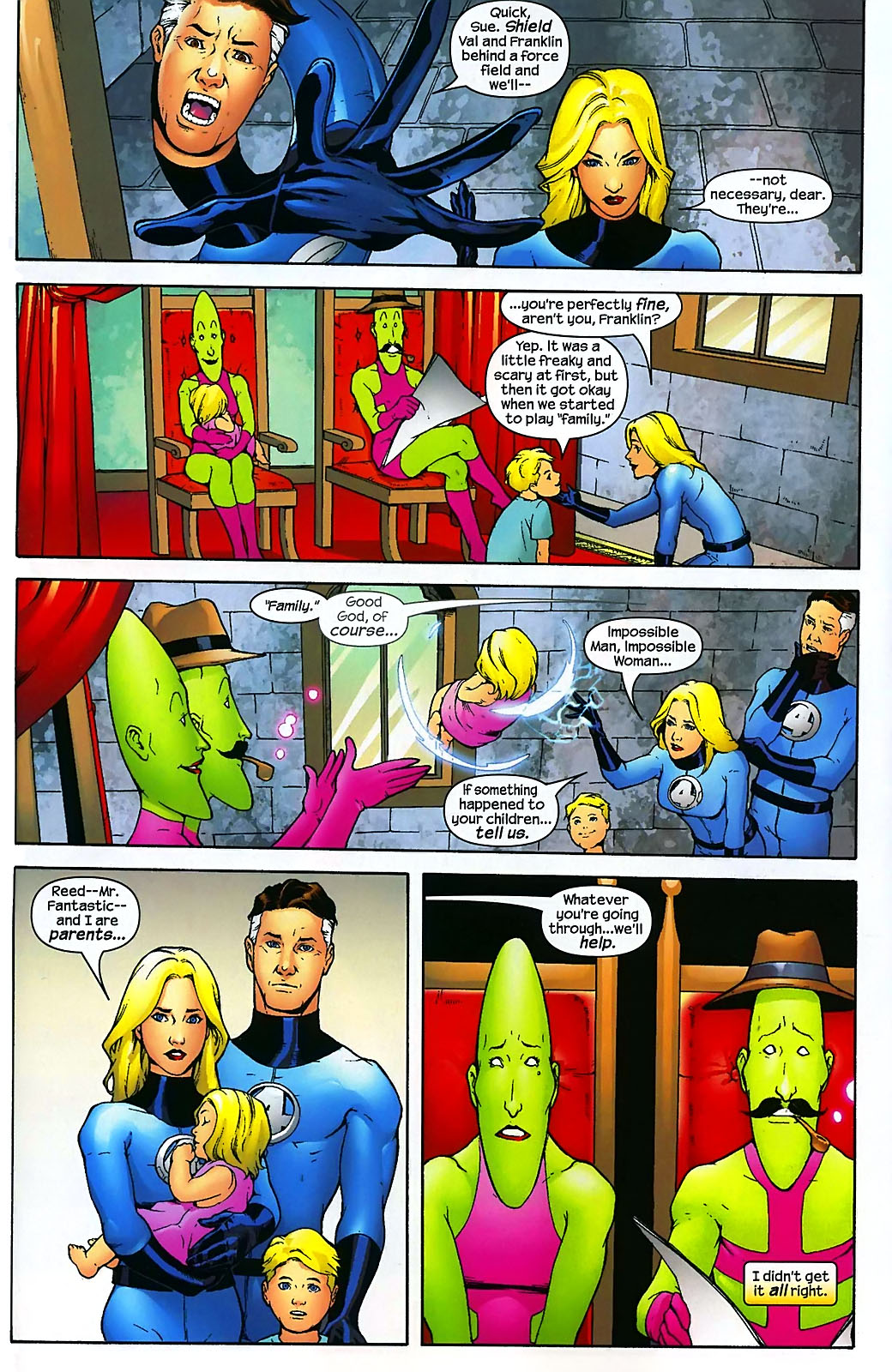 Read online Marvel Knights 4 comic -  Issue #24 - 19