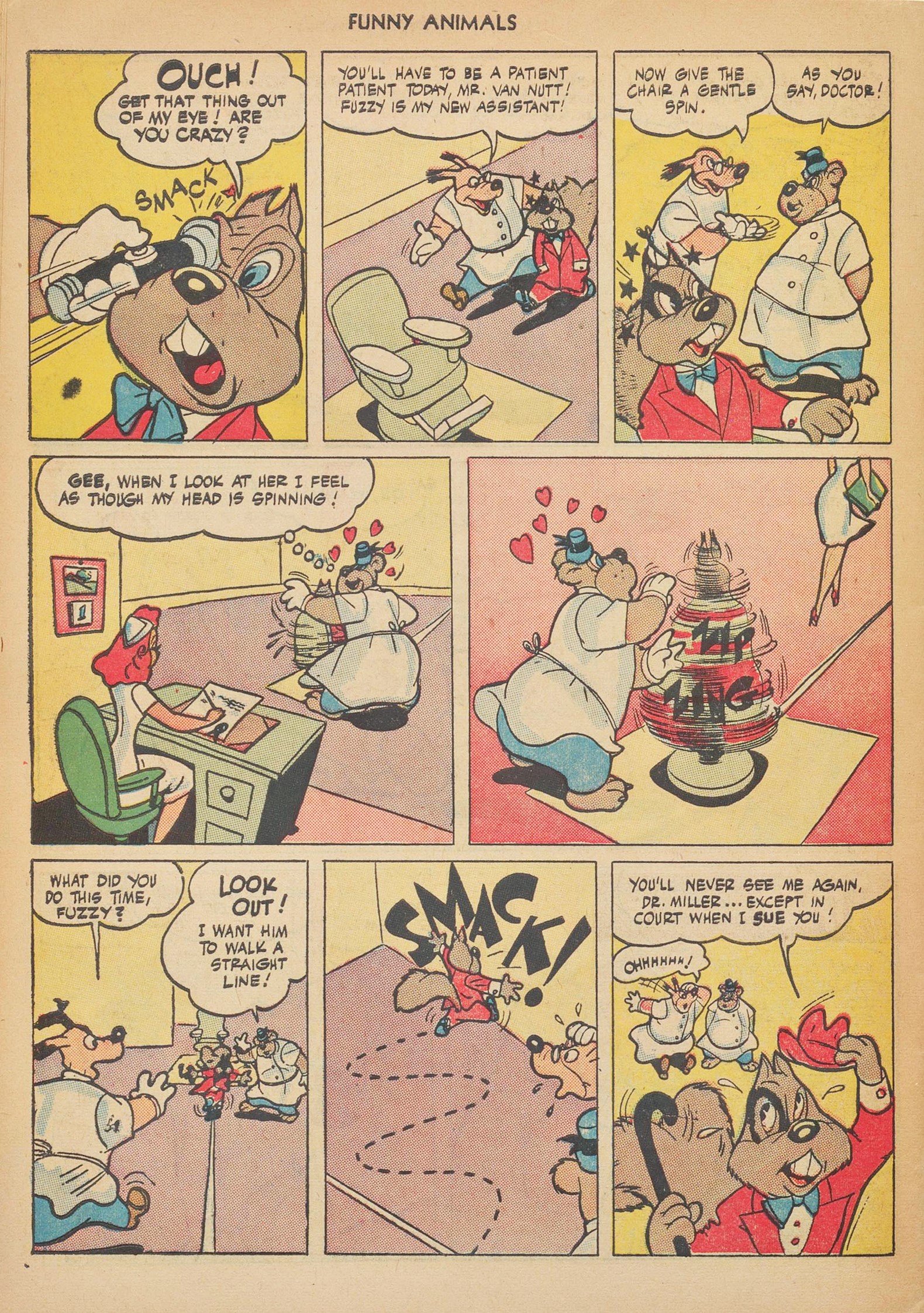 Read online Fawcett's Funny Animals comic -  Issue #49 - 32