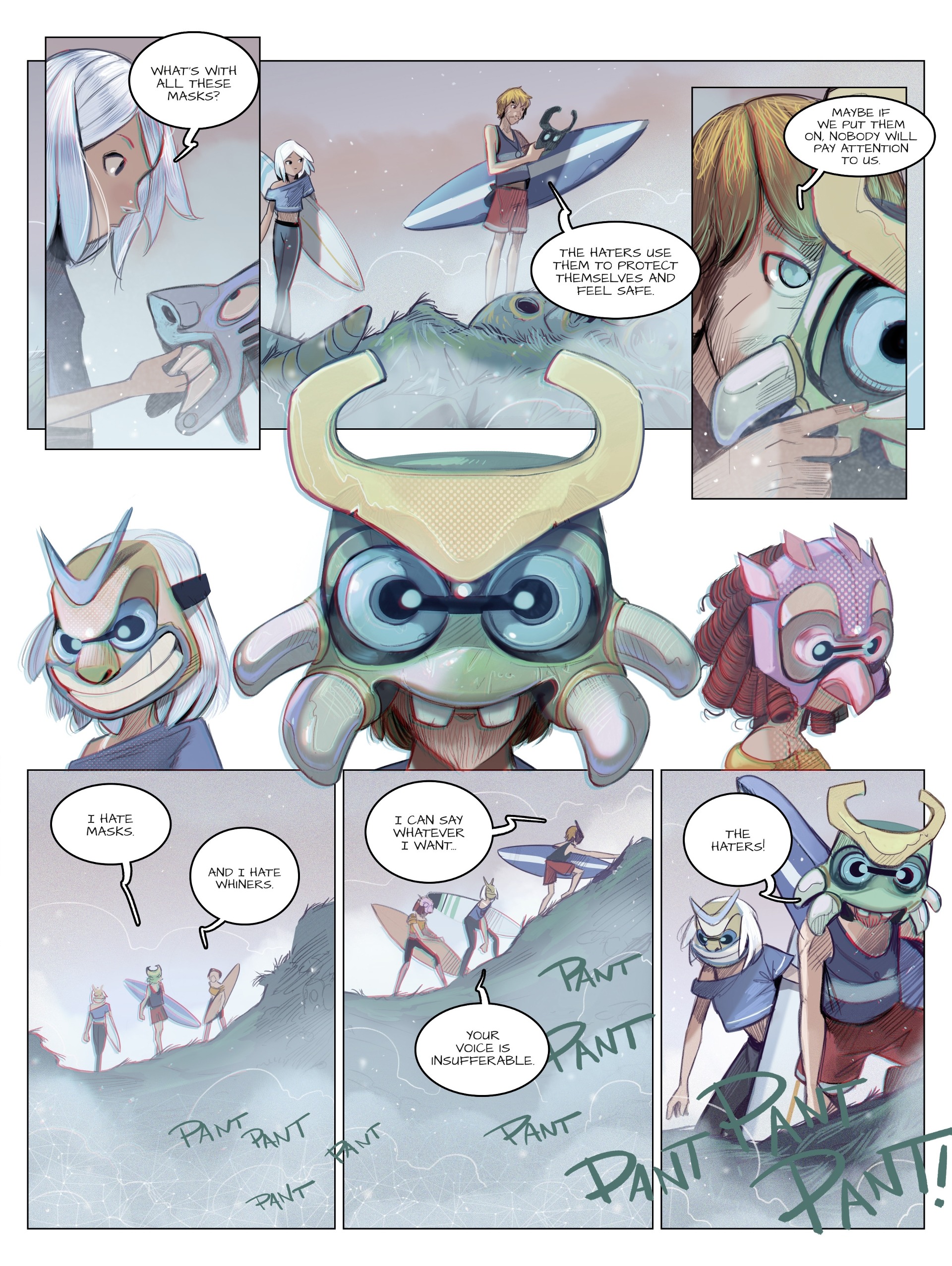 Read online Sofia: Red Chair Beach comic -  Issue # TPB - 58
