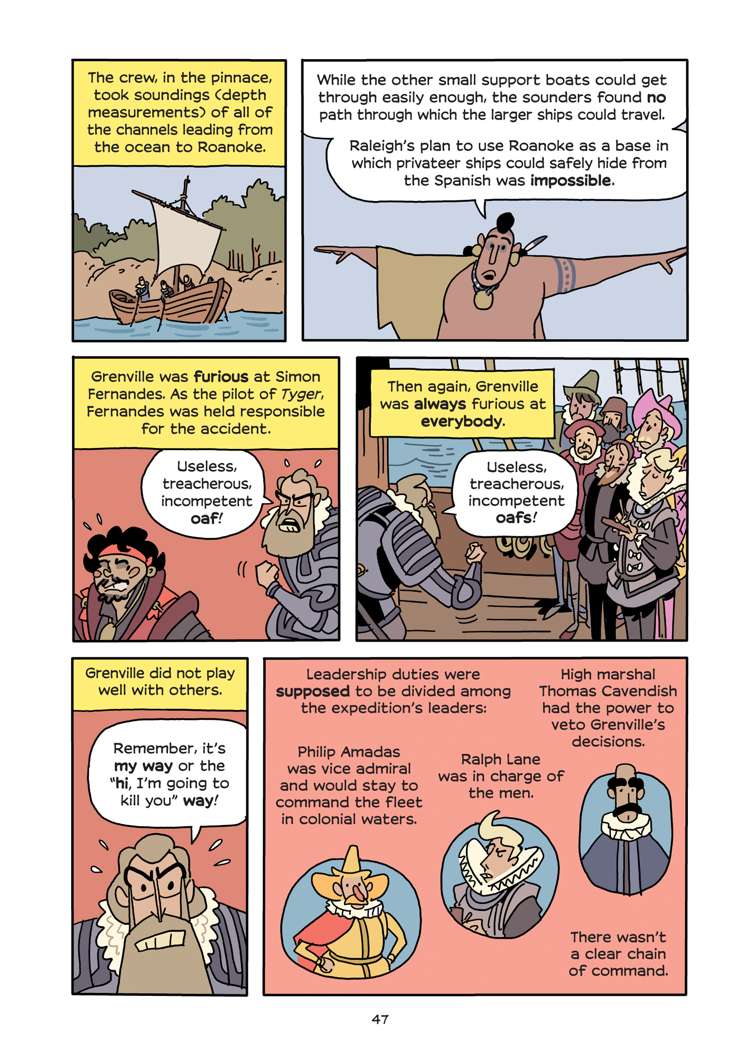 Read online History Comics comic -  Issue # The Roanoke Colony - Americas First Mystery - 54