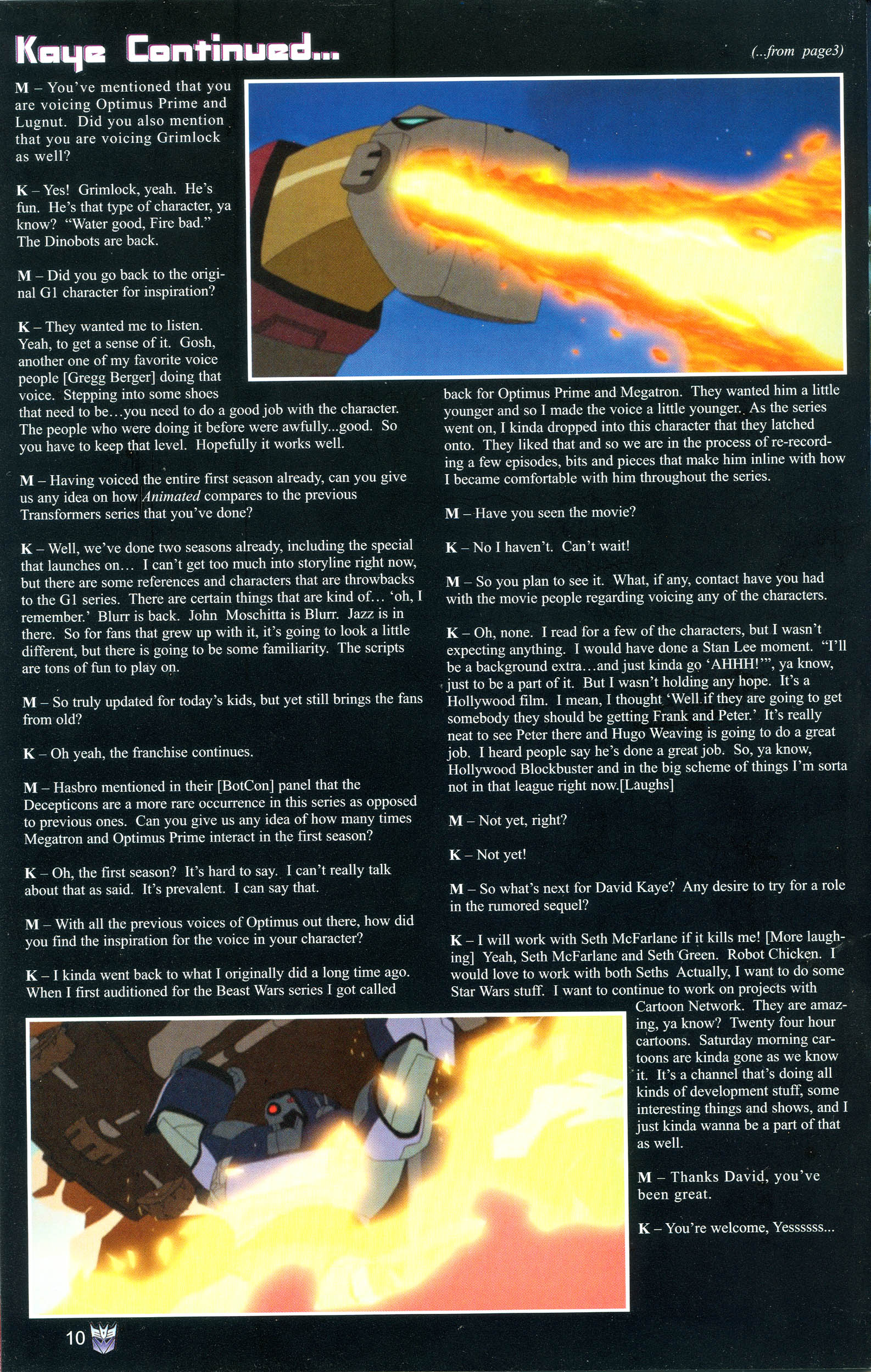 Read online Transformers: Collectors' Club comic -  Issue #17 - 10