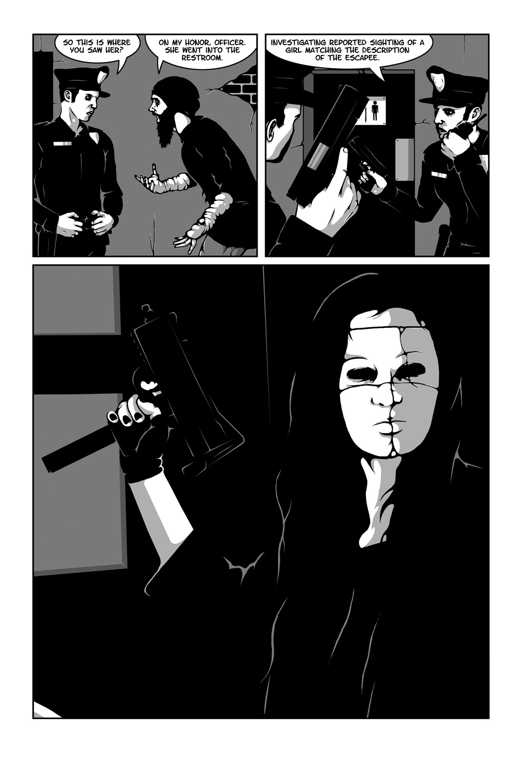 Read online Hollow Girl comic -  Issue #4 - 21