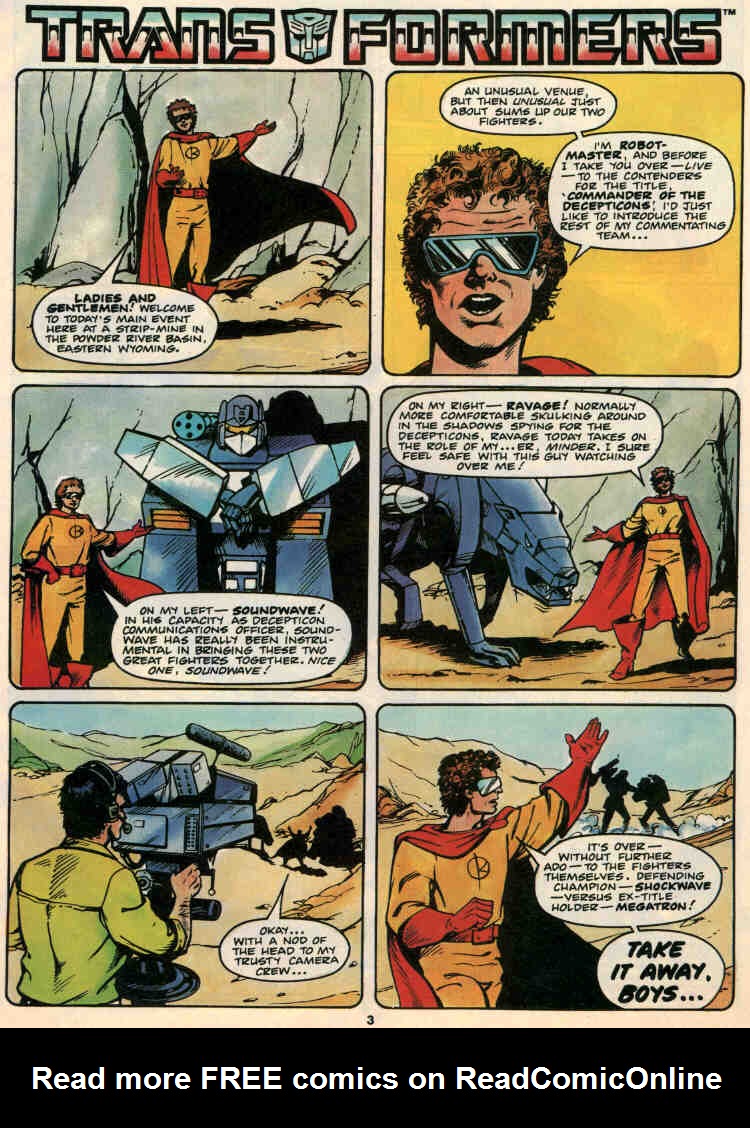 Read online The Transformers (UK) comic -  Issue #65 - 2