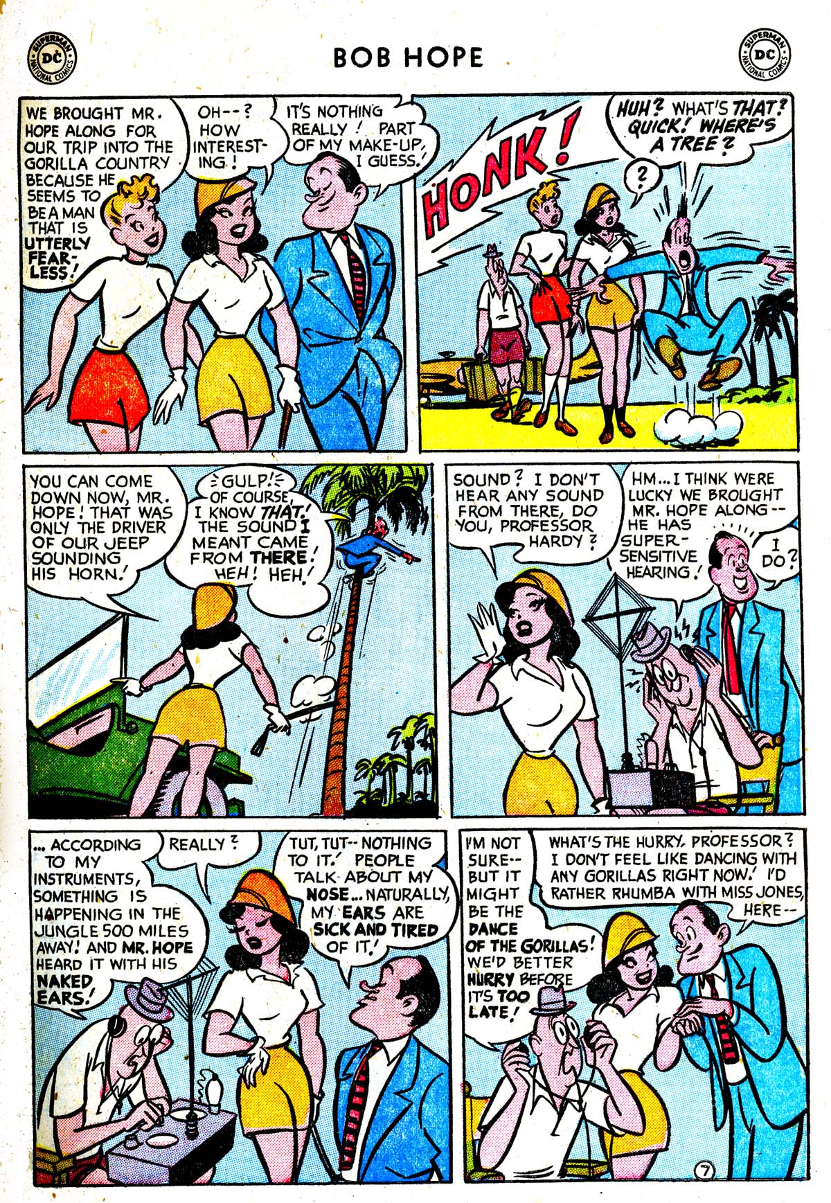 Read online The Adventures of Bob Hope comic -  Issue #33 - 9