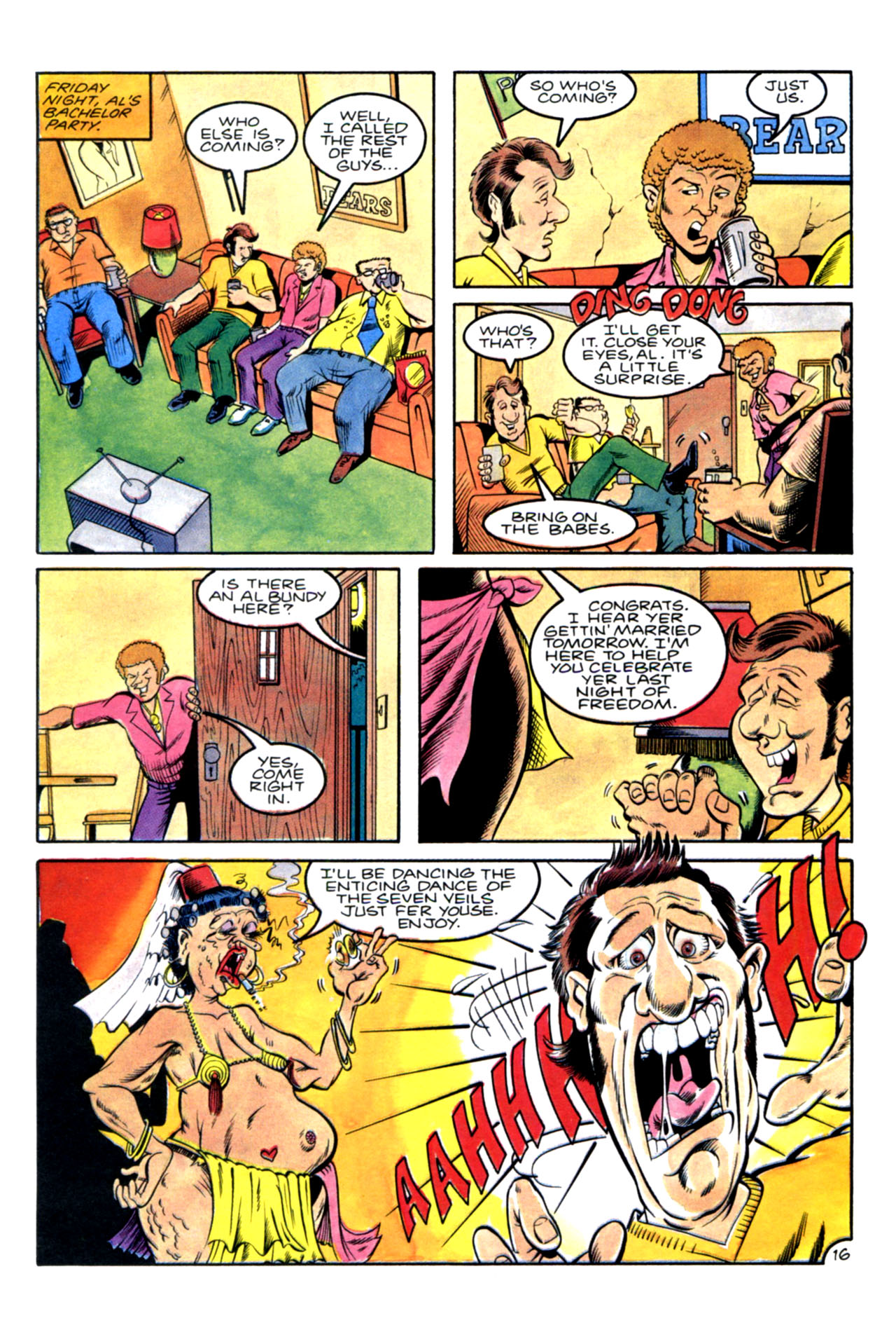 Read online Married... with Children: Flashback comic -  Issue #2 - 21