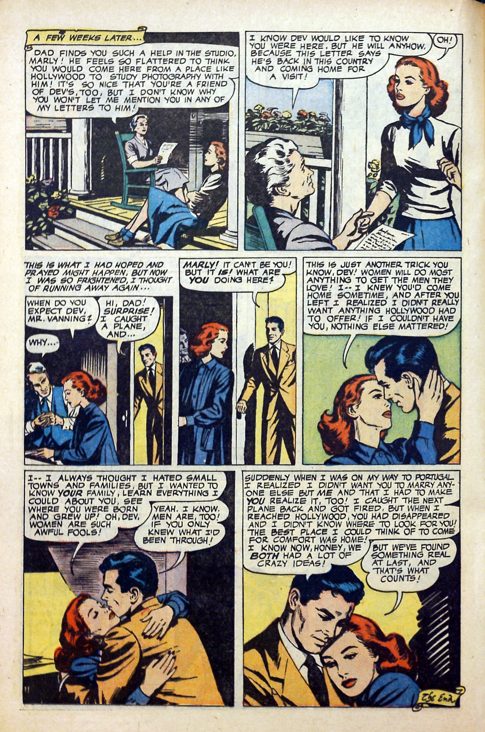 Read online Glamorous Romances comic -  Issue #53 - 24