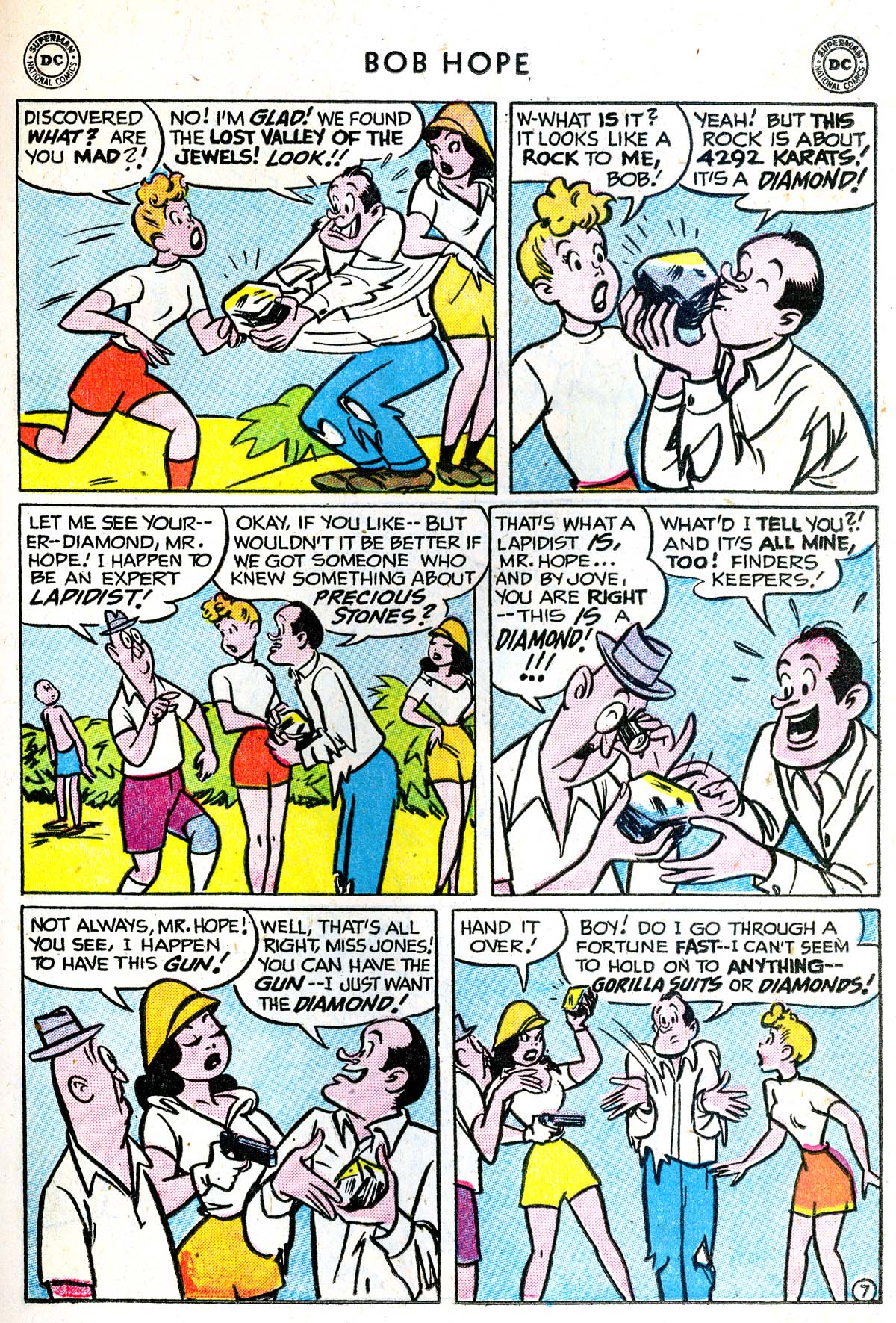 Read online The Adventures of Bob Hope comic -  Issue #33 - 21