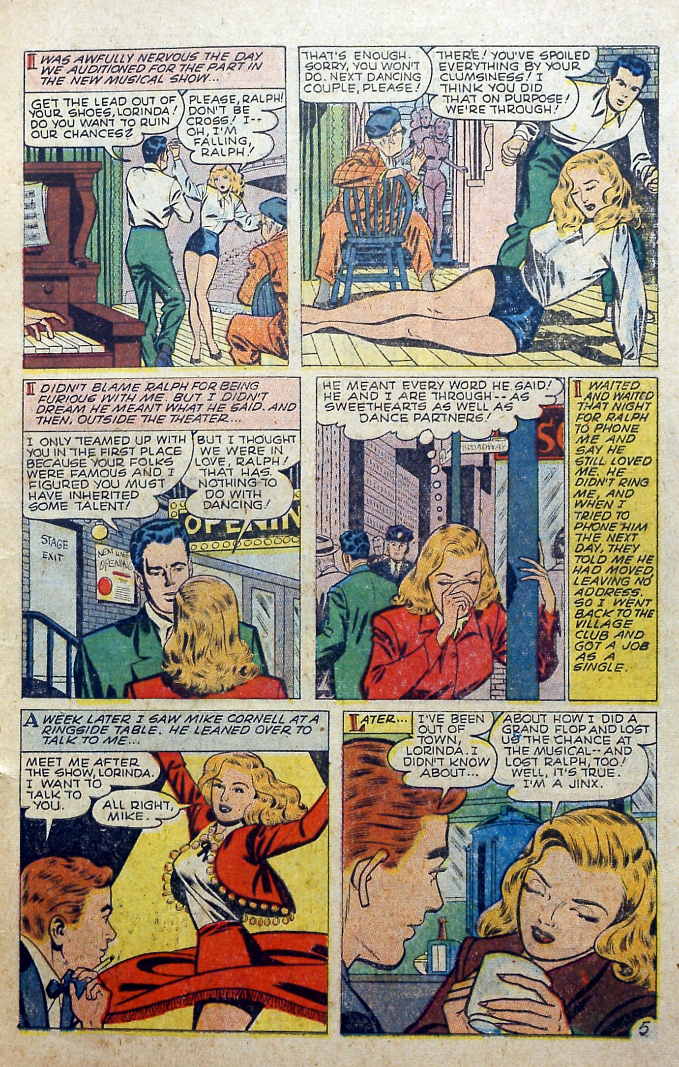 Read online Glamorous Romances comic -  Issue #81 - 7