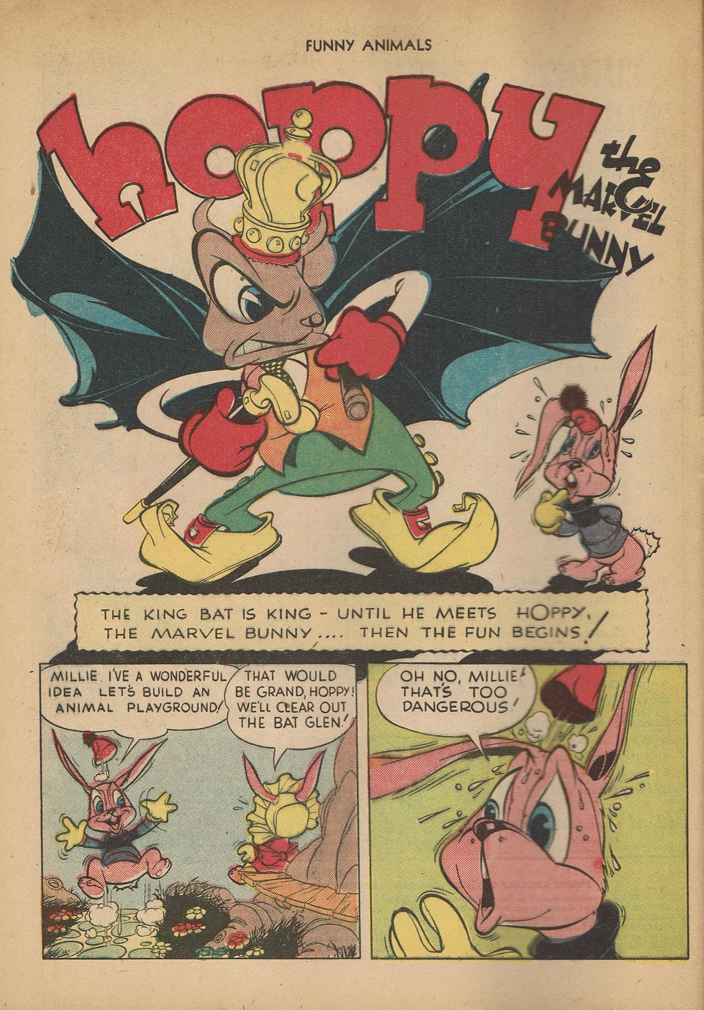 Read online Fawcett's Funny Animals comic -  Issue #14 - 6
