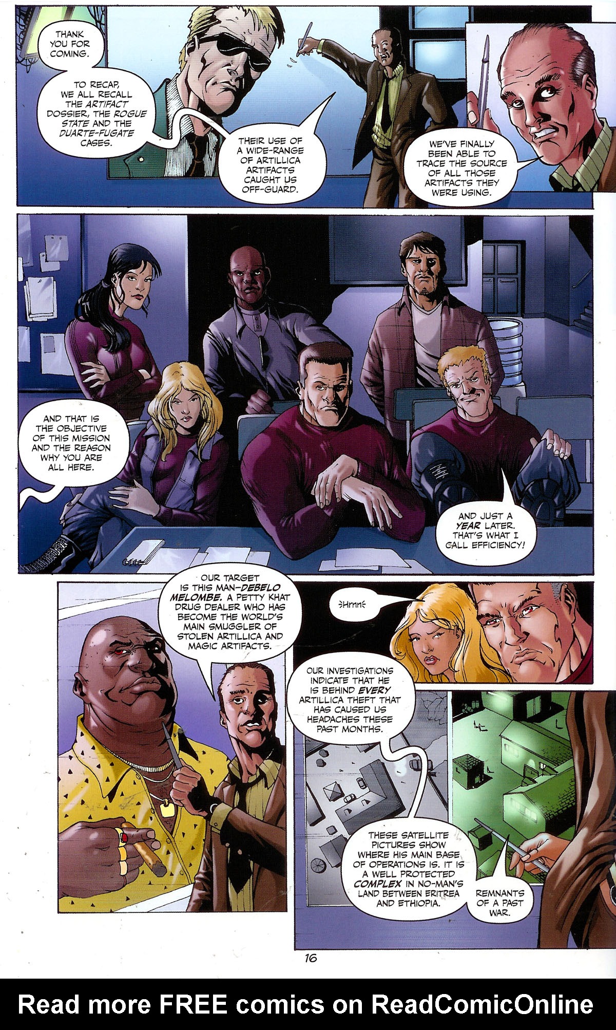 Read online CVO: Covert Vampiric Operations - African Blood comic -  Issue #1 - 17