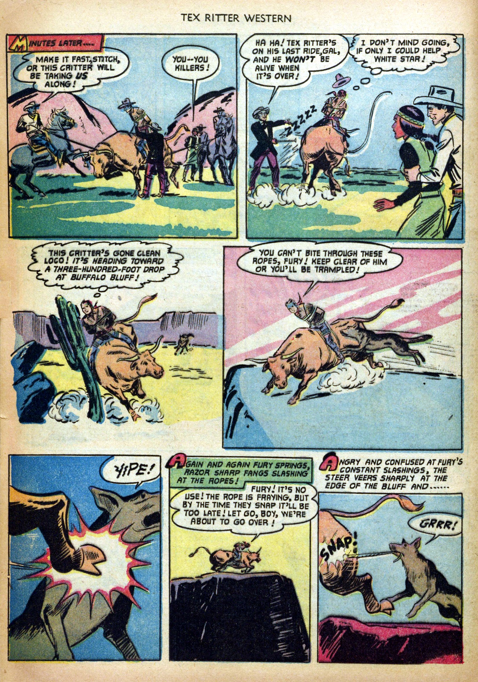 Read online Tex Ritter Western comic -  Issue #12 - 8