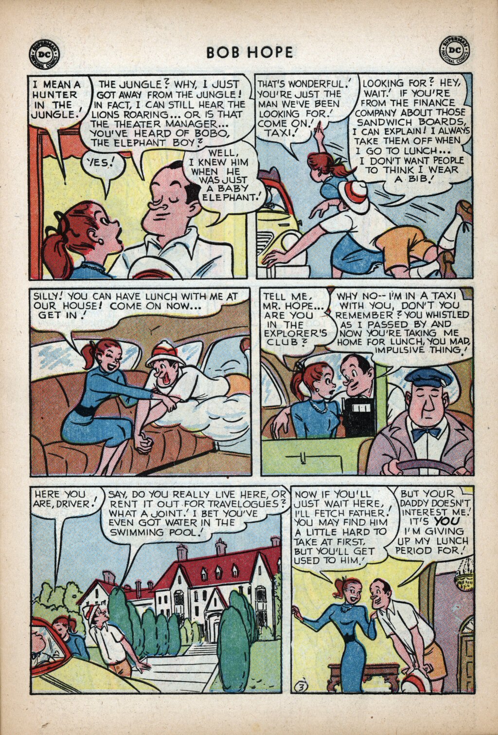 Read online The Adventures of Bob Hope comic -  Issue #16 - 5