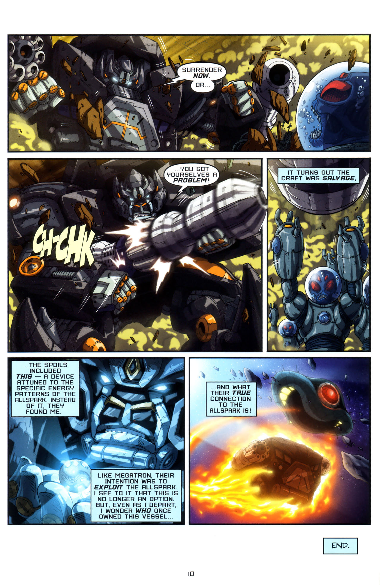 Read online Transformers: Saga of the Allspark comic -  Issue #3 - 13