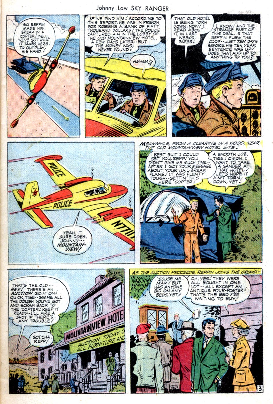 Read online Johnny Law Sky Ranger Adventures comic -  Issue #4 - 5